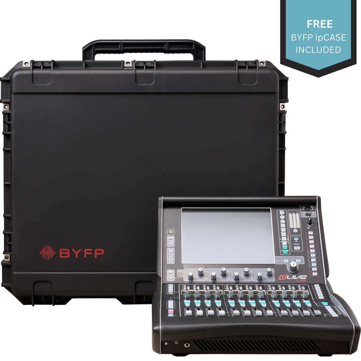 Allen & Heath dLive C1500 tourPack with BYFP ipCase – avBYFP