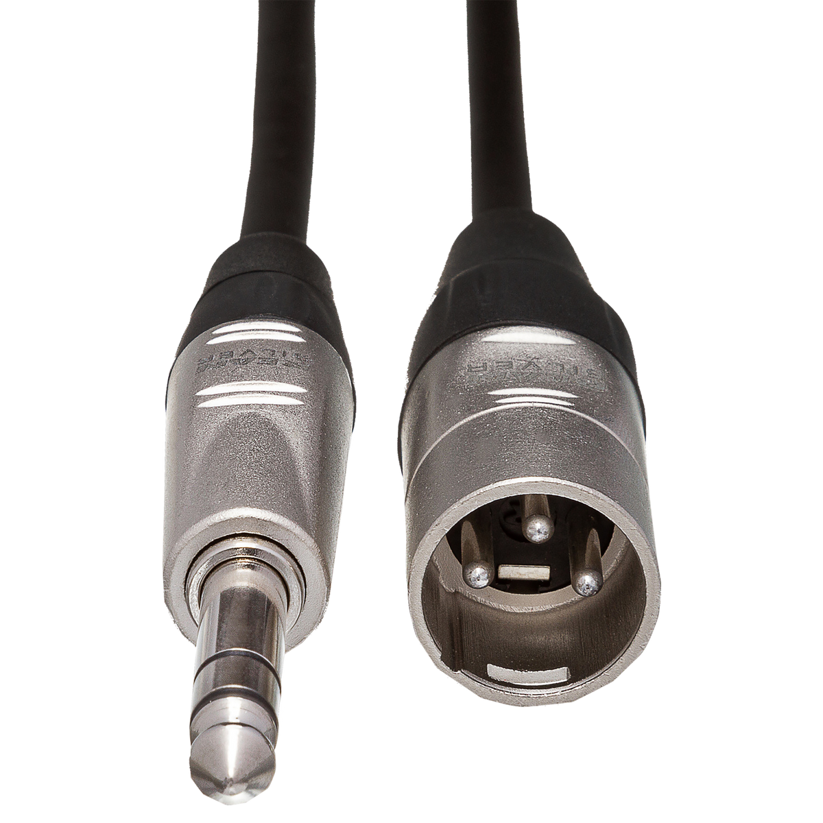 Câble Hosa HSX-010 PRO TRS Vers XLR3M – 3m, Qualité Studio Pour Connexions Symétriques