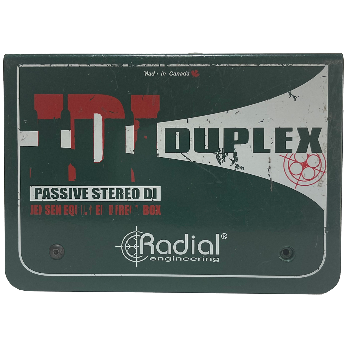 Radial JDI Duplex Premium Stereo Passive DI (USED) avBYFP
