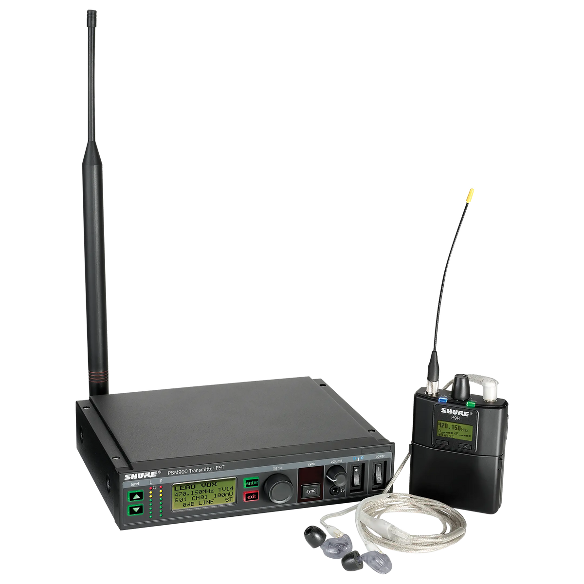 SHURE PSM900 Transmitter P3T ワイヤレスモニタリング Shure P9T PSM 900 Transmitter | Music & Arts