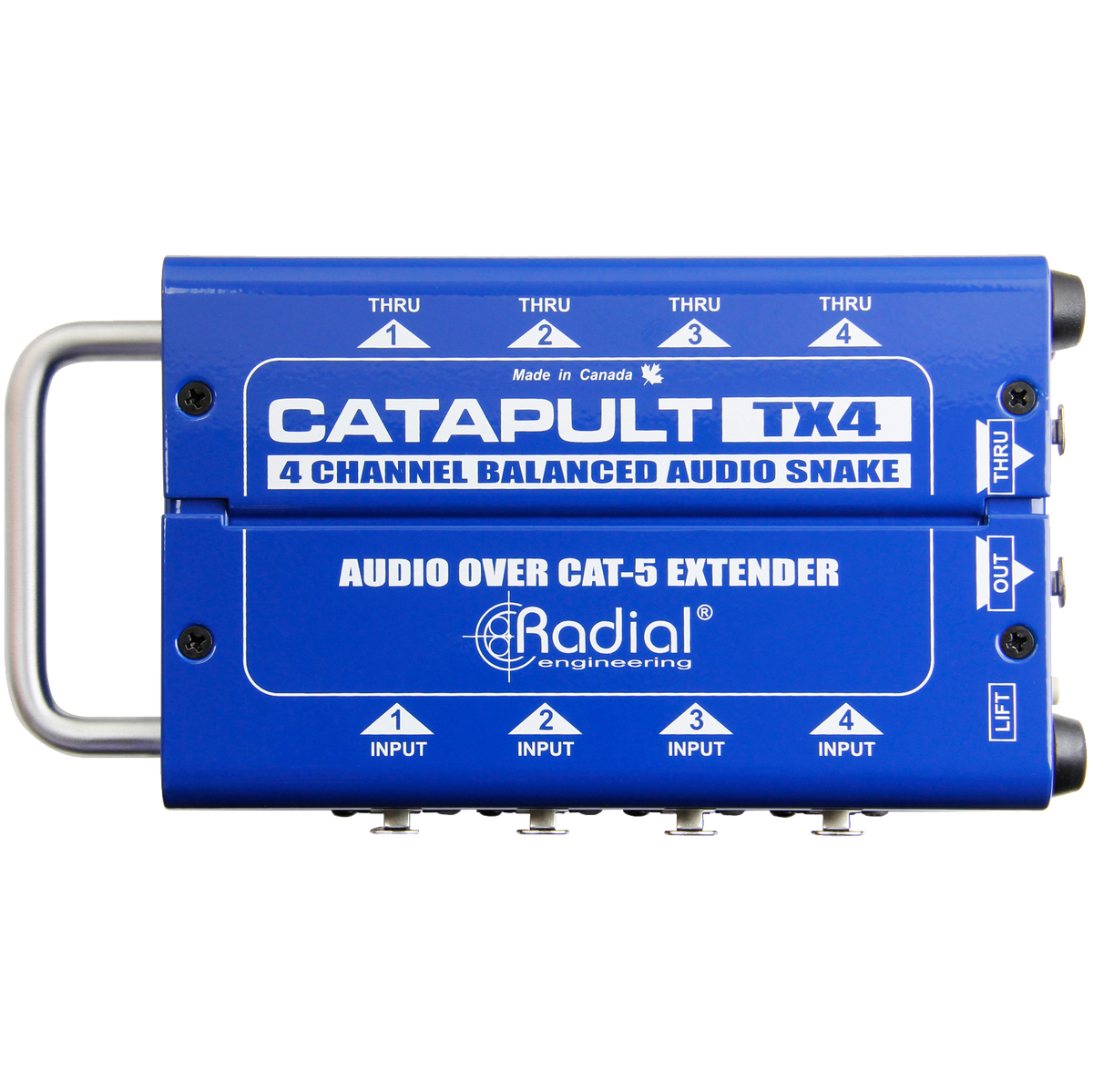 Radial Catapult Audio Snake System tourPack with BYFP ipCase avBYFP
