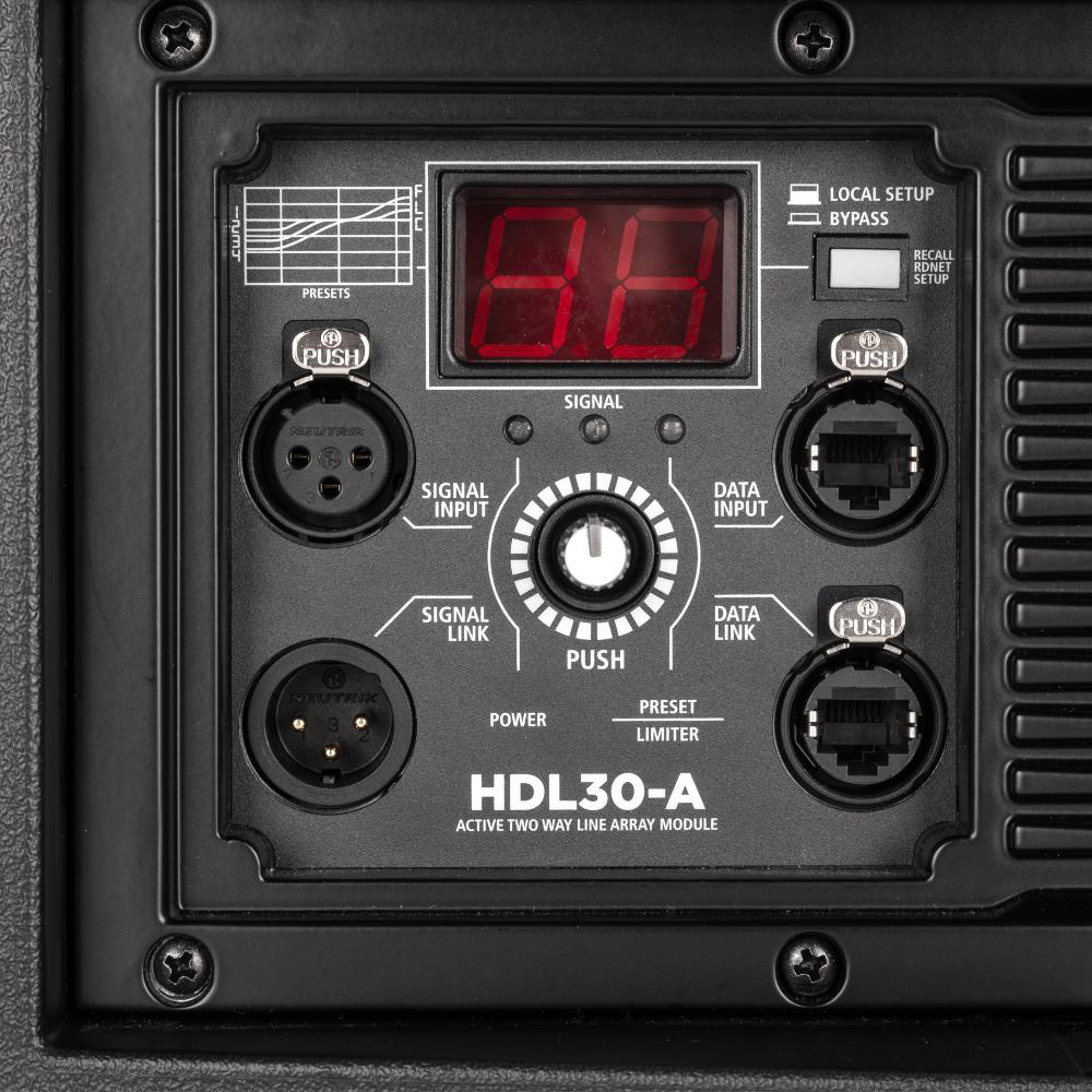 RCF HDL30A Line Array