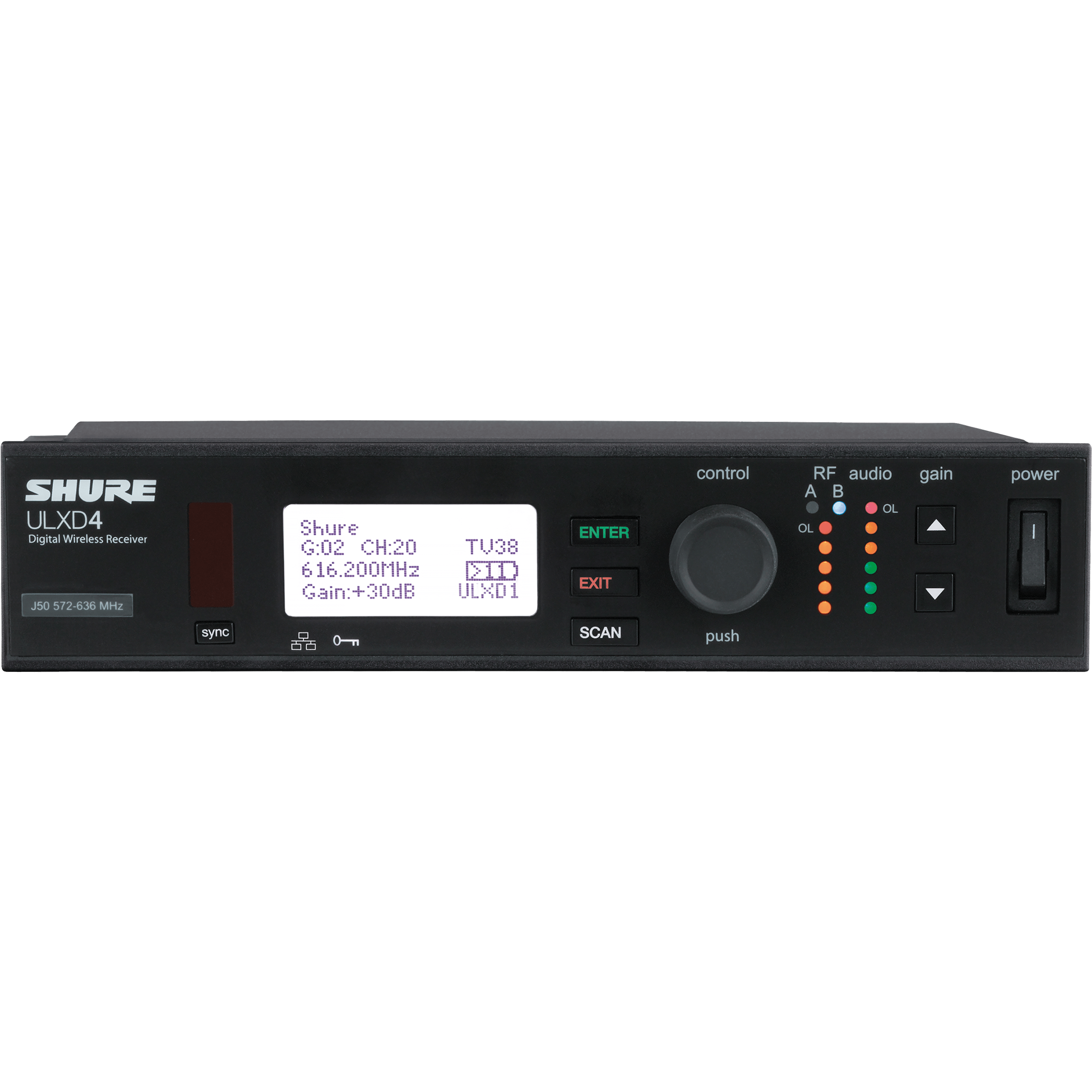 Shure ULX-D Handheld Wireless Microphone System