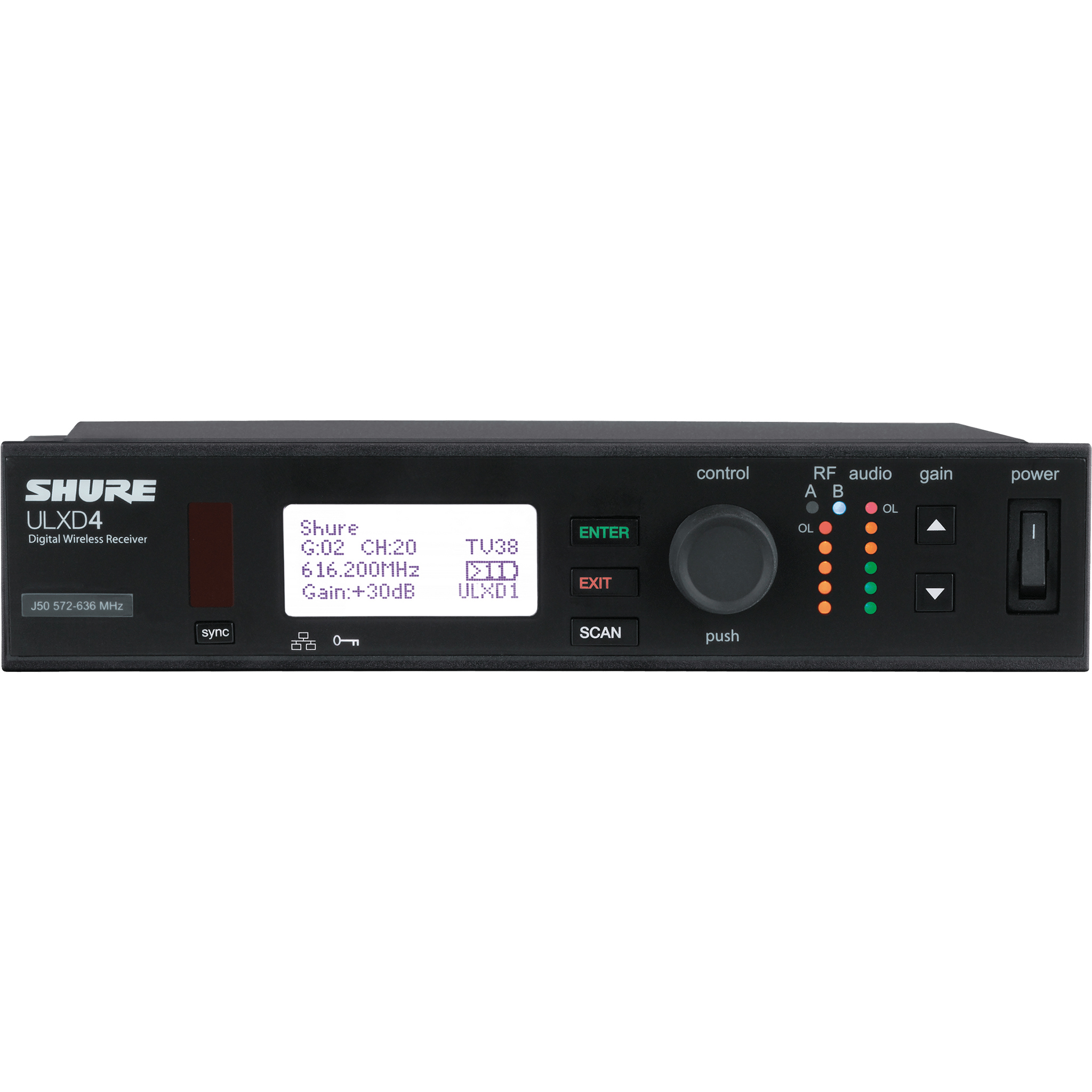 Shure ULX-D Handheld Wireless Microphone System
