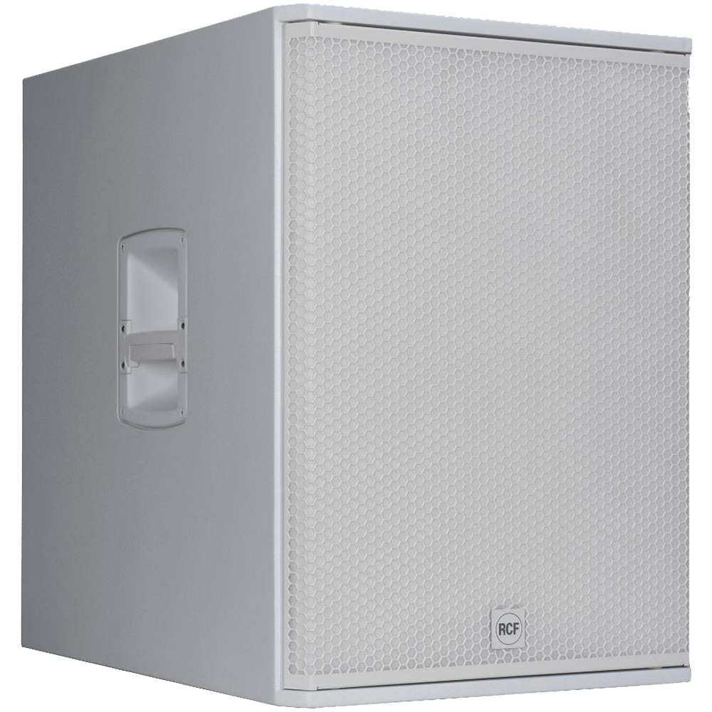 RCF SUB18-AX W Active 2200W 18 Subwoofer - Bluetooth and LiveRemote App Ready (White)