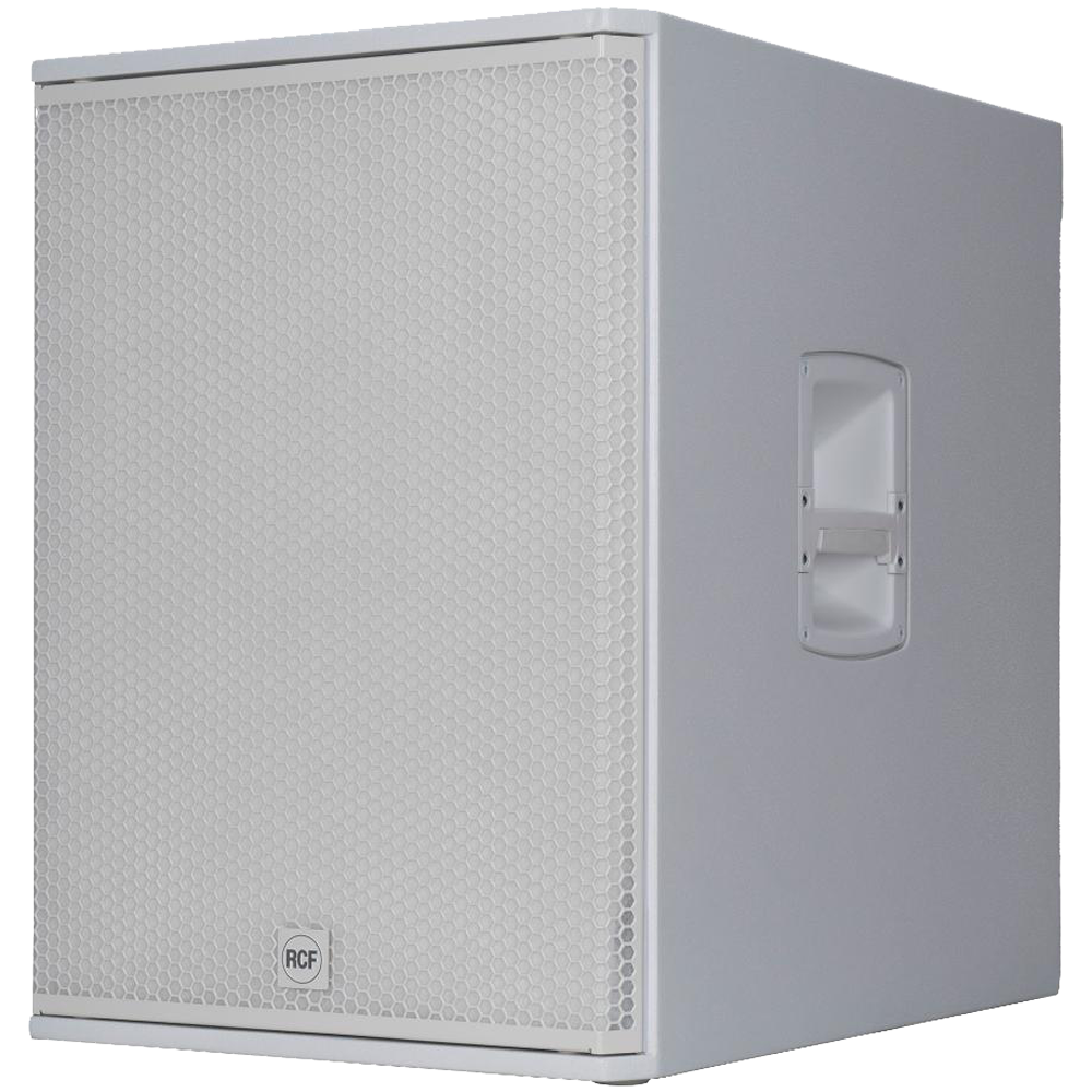 RCF SUB18-AX W Active 2200W 18 Subwoofer - Bluetooth and LiveRemote App Ready (White)
