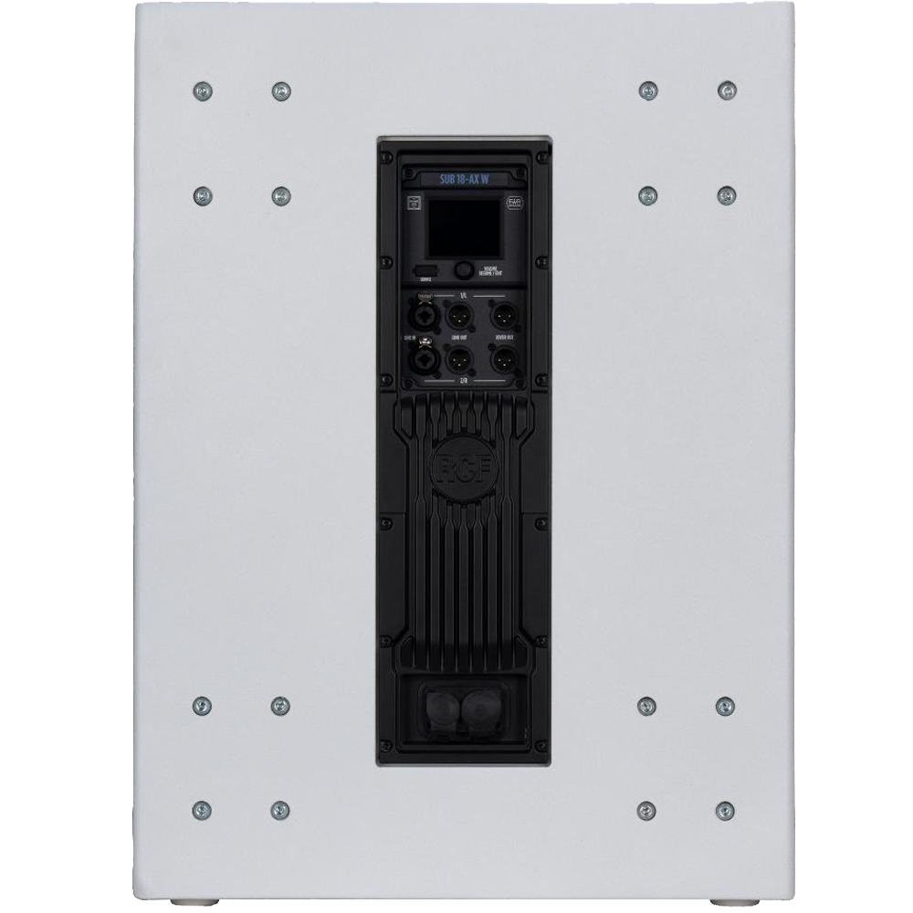 RCF SUB18-AX W Active 2200W 18 Subwoofer - Bluetooth and LiveRemote App Ready (White)
