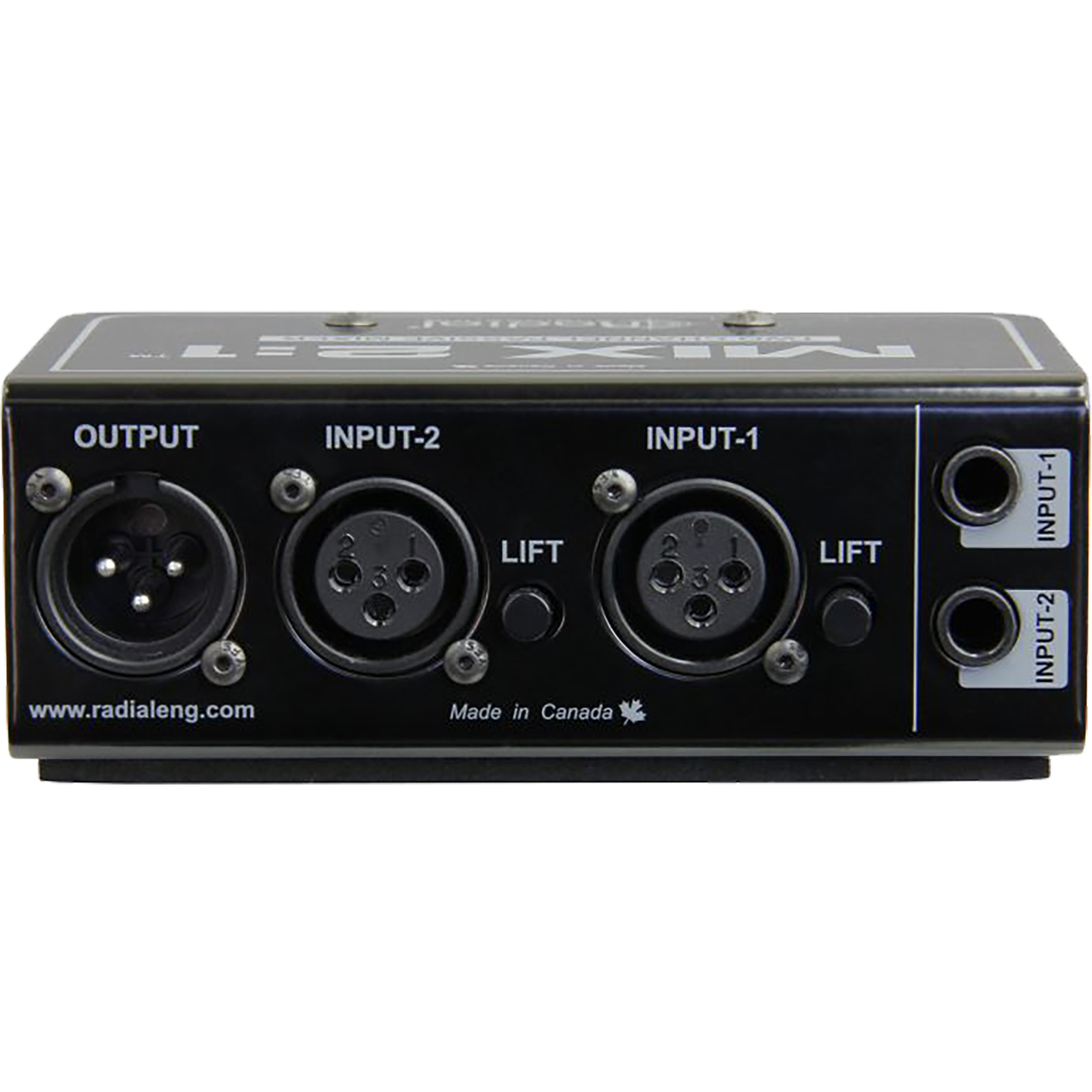Radial Mix 2:1 Two-Channel Summing Mixer