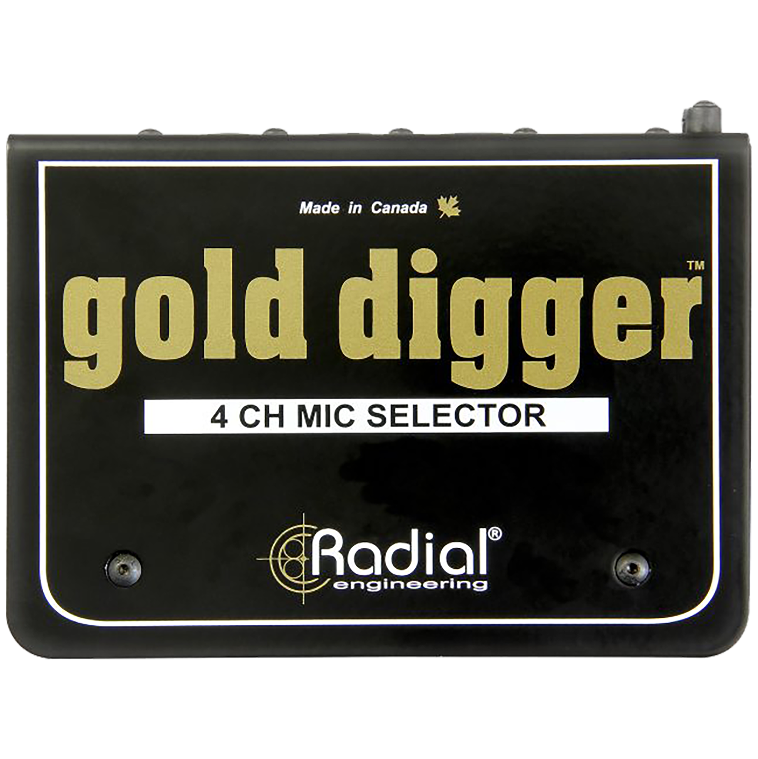 Gold Digger 4-Channel Mic Selector