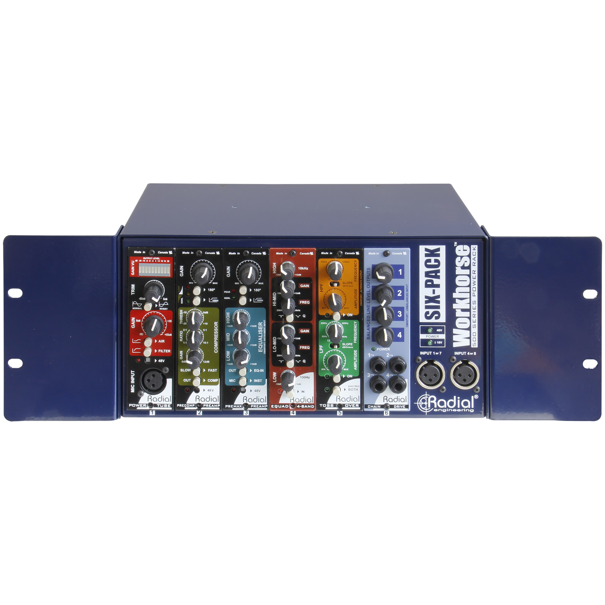 Radial SixPack Rack Adapter
