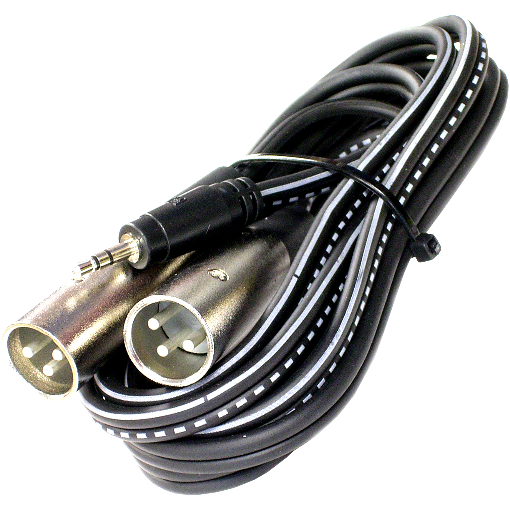 Hosa CYX 1/8 (3.5 mm) TRS to Dual XLR Male Cable
