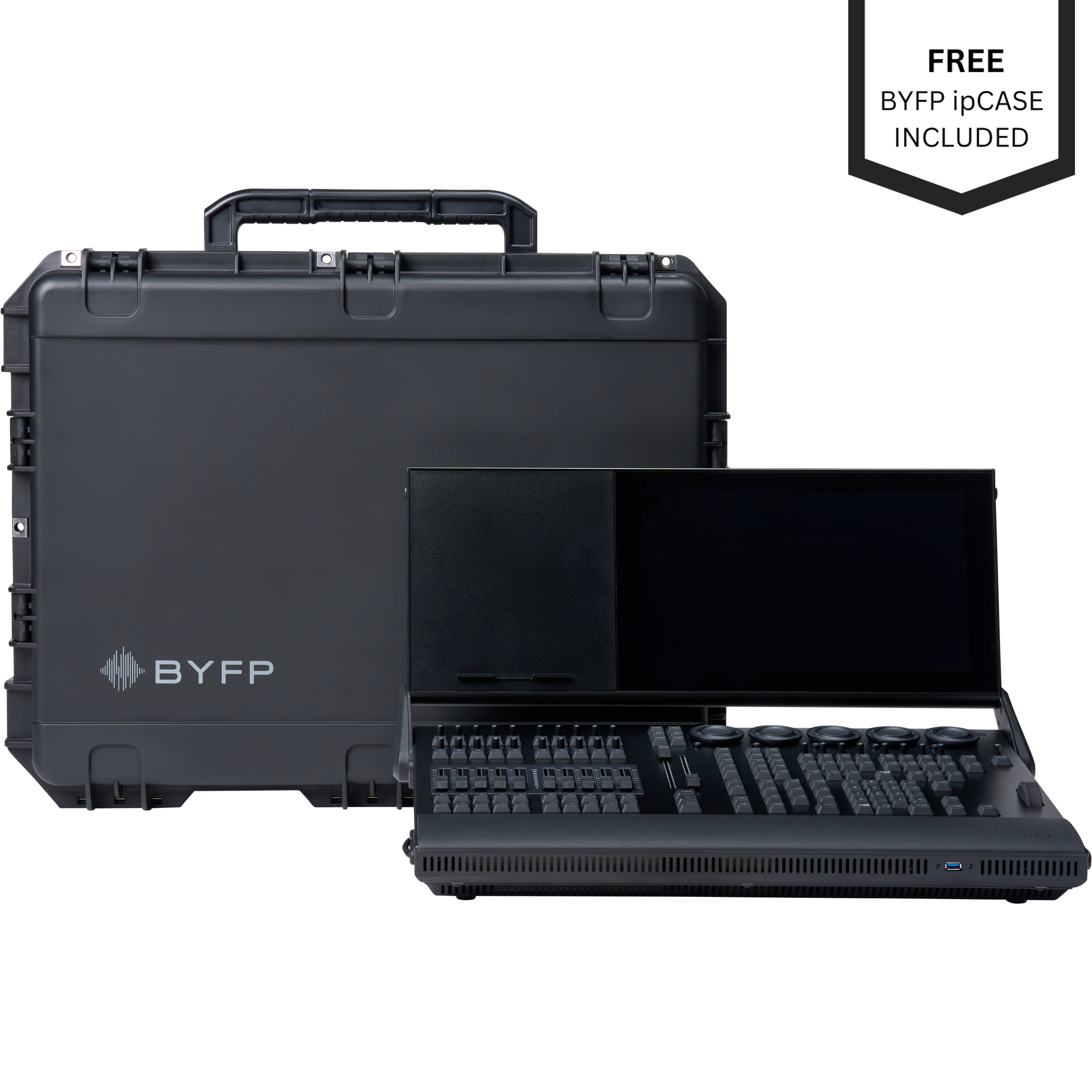 MA Lighting grandMA3 Compact Lighting Console tourPack with BYFP ipCase