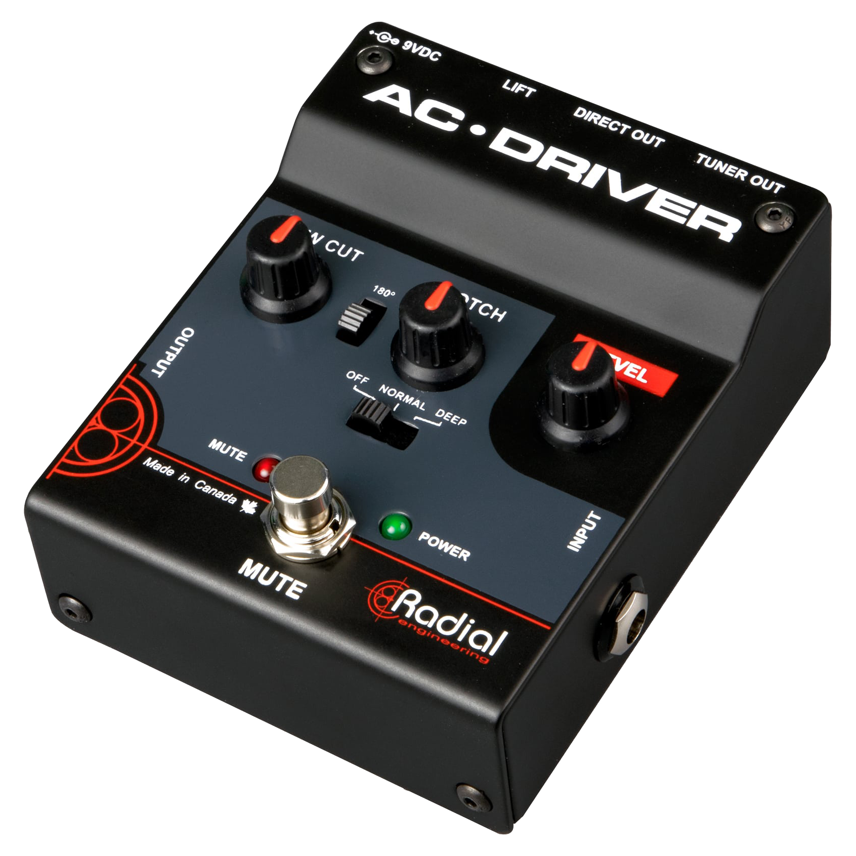 Radial AC-Driver Compact Acoustic Preamp