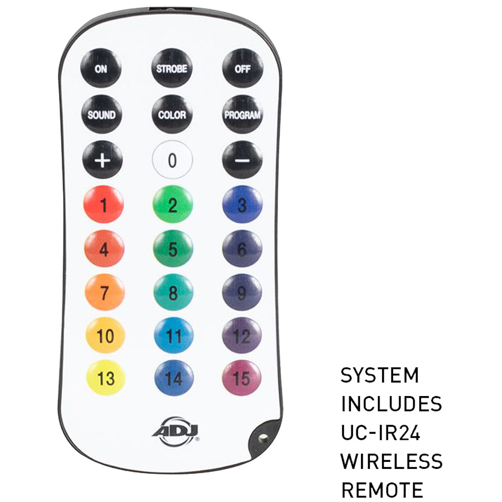 ADJ Lighting Mirage Q6 Pak Black
