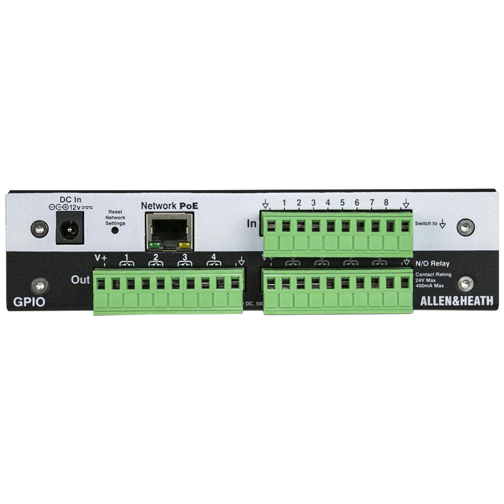Allen & Heath GPIO General Purpose I/O Interface for dLive