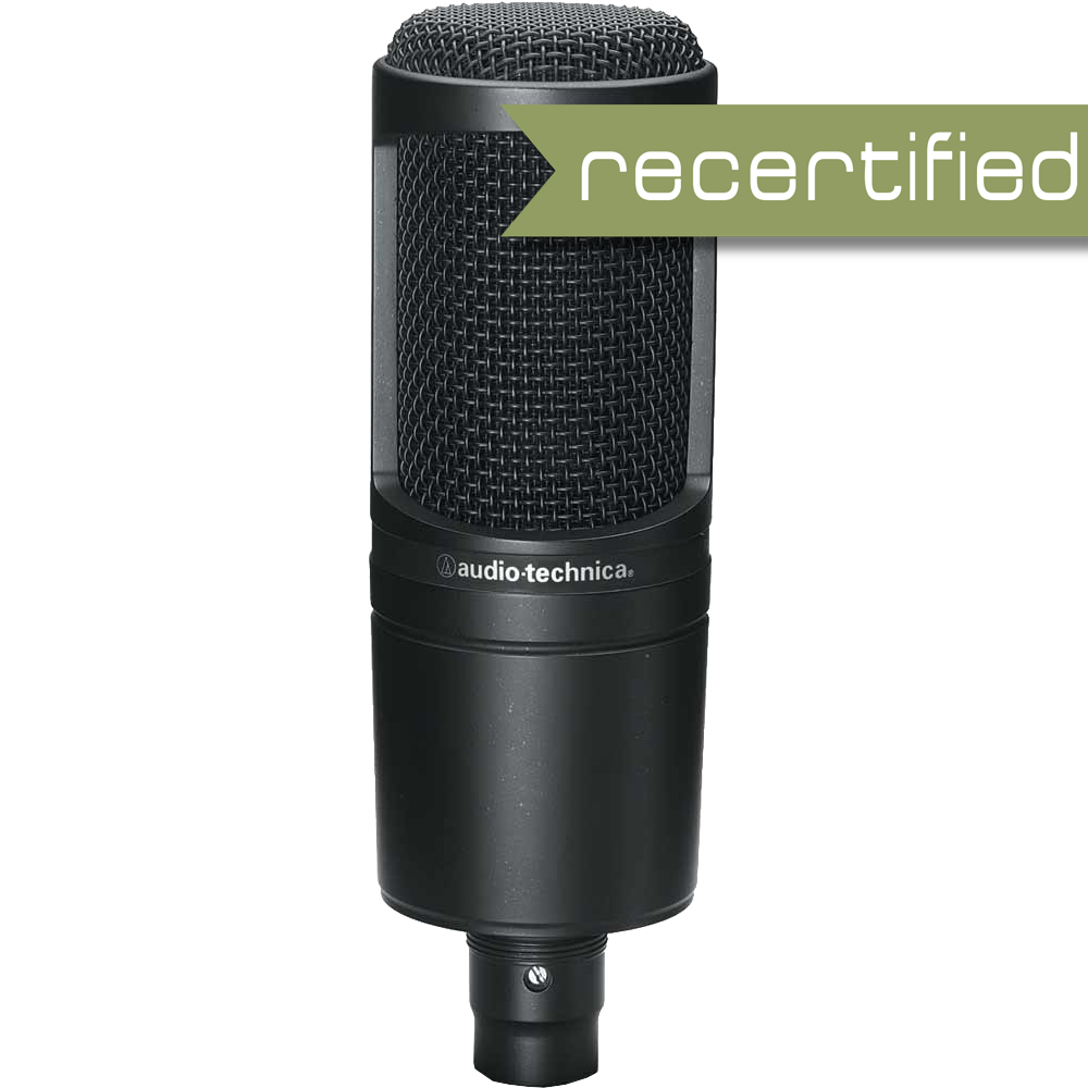 Audio-Technica AT2020 Cardioid Condenser Microphone