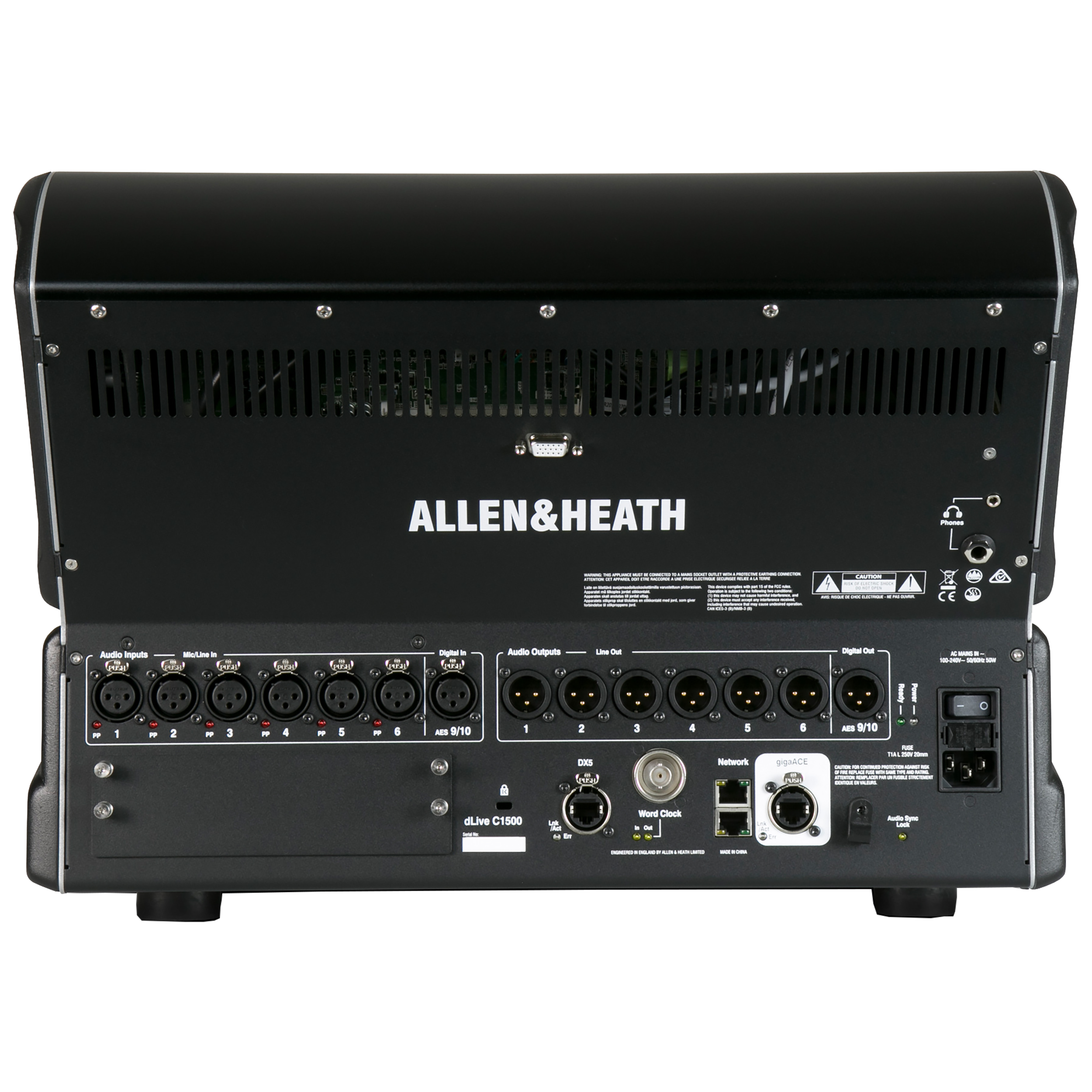 Allen & Heath dLive C1500 tourPack with BYFP ipCase