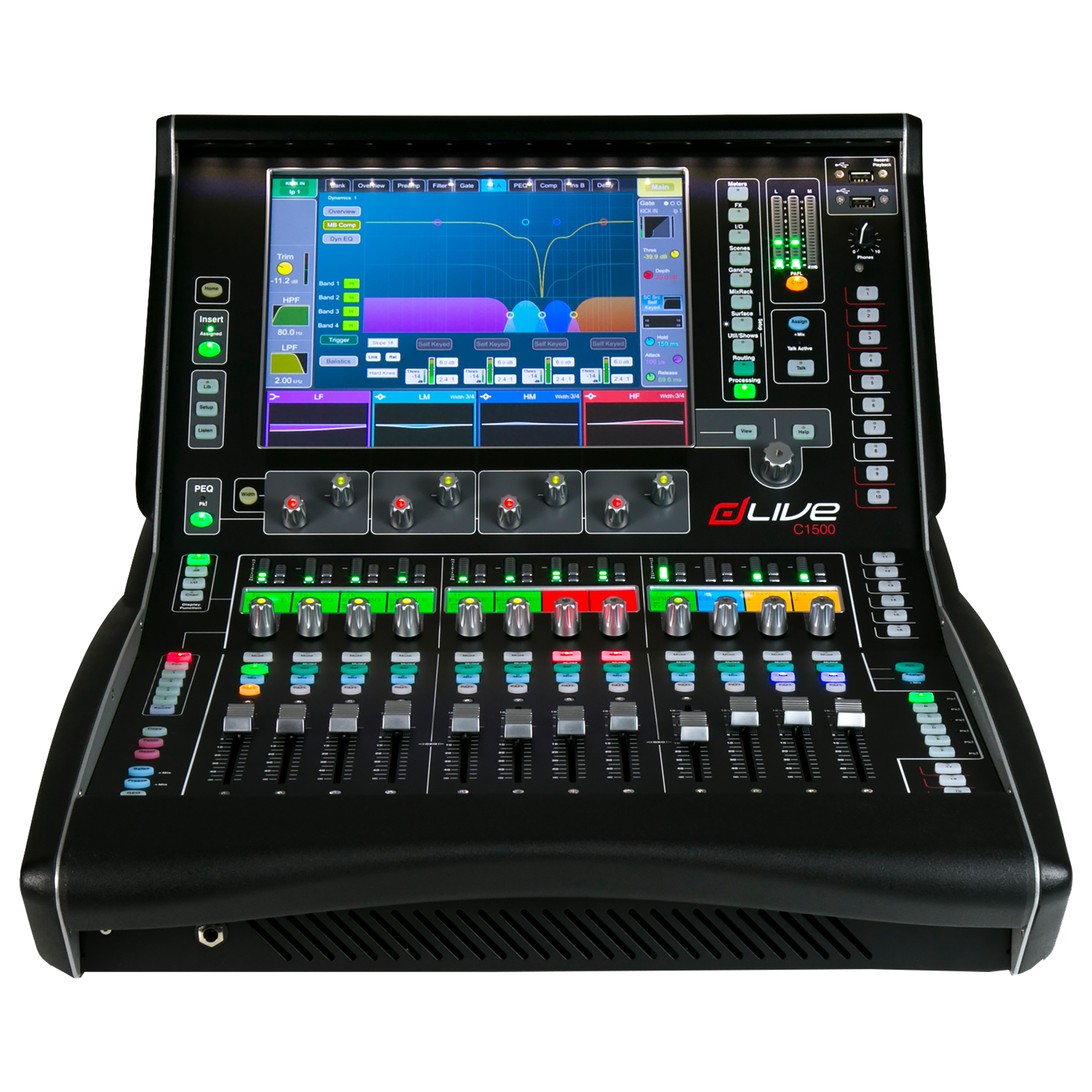 Allen & Heath dLive C1500 tourPack with BYFP ipCase