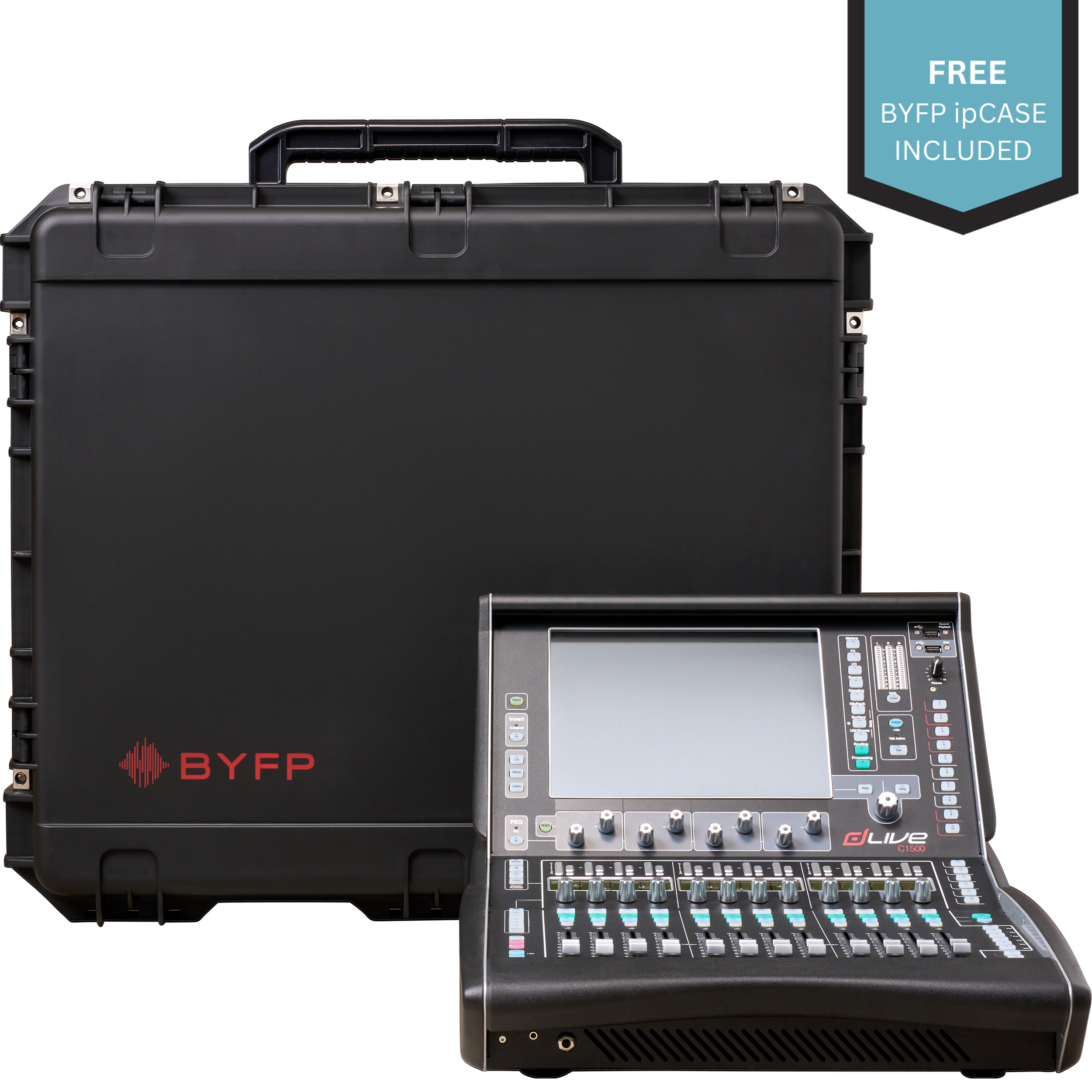 Allen & Heath dLive C1500 tourPack with BYFP ipCase
