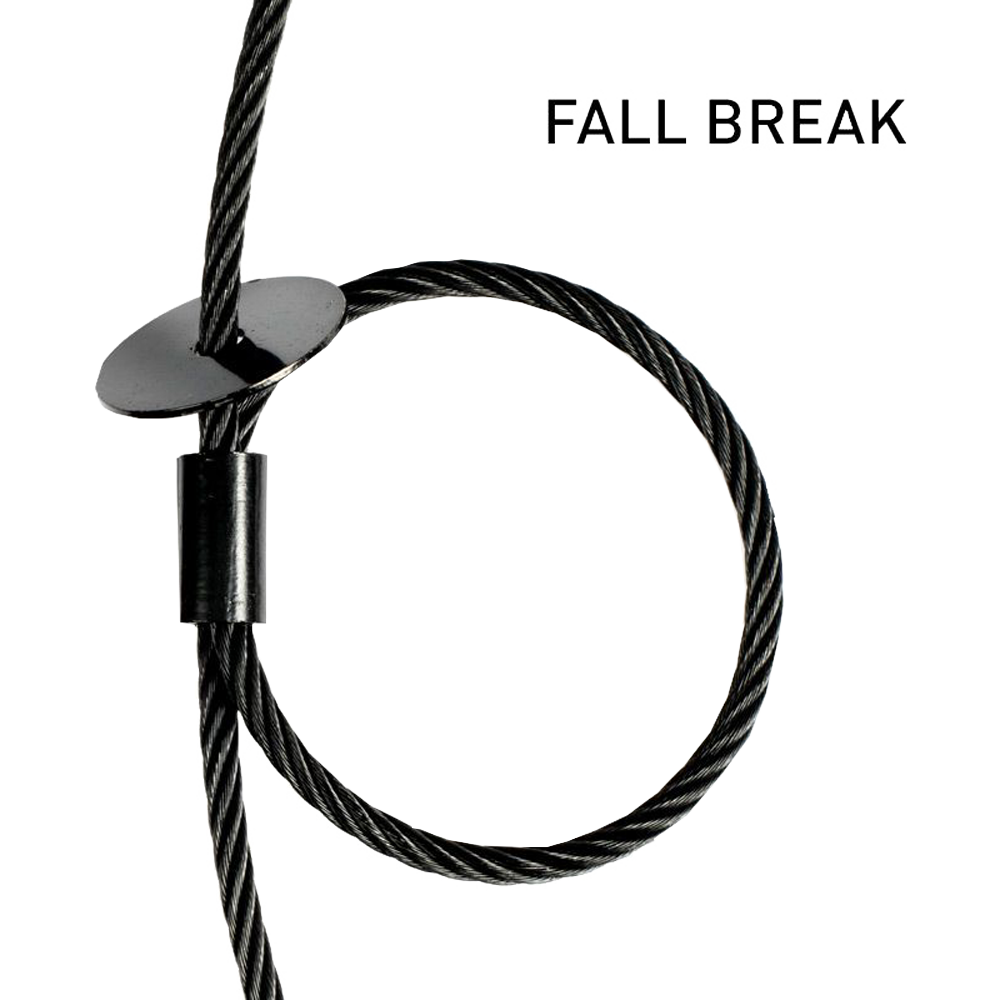 Accu-Cable Black Safety Cable