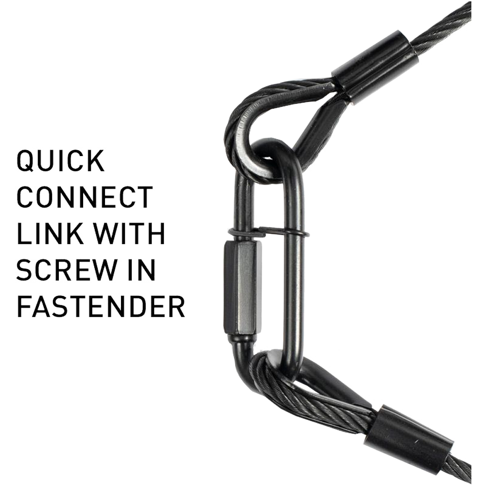 Accu-Cable Black Safety Cable