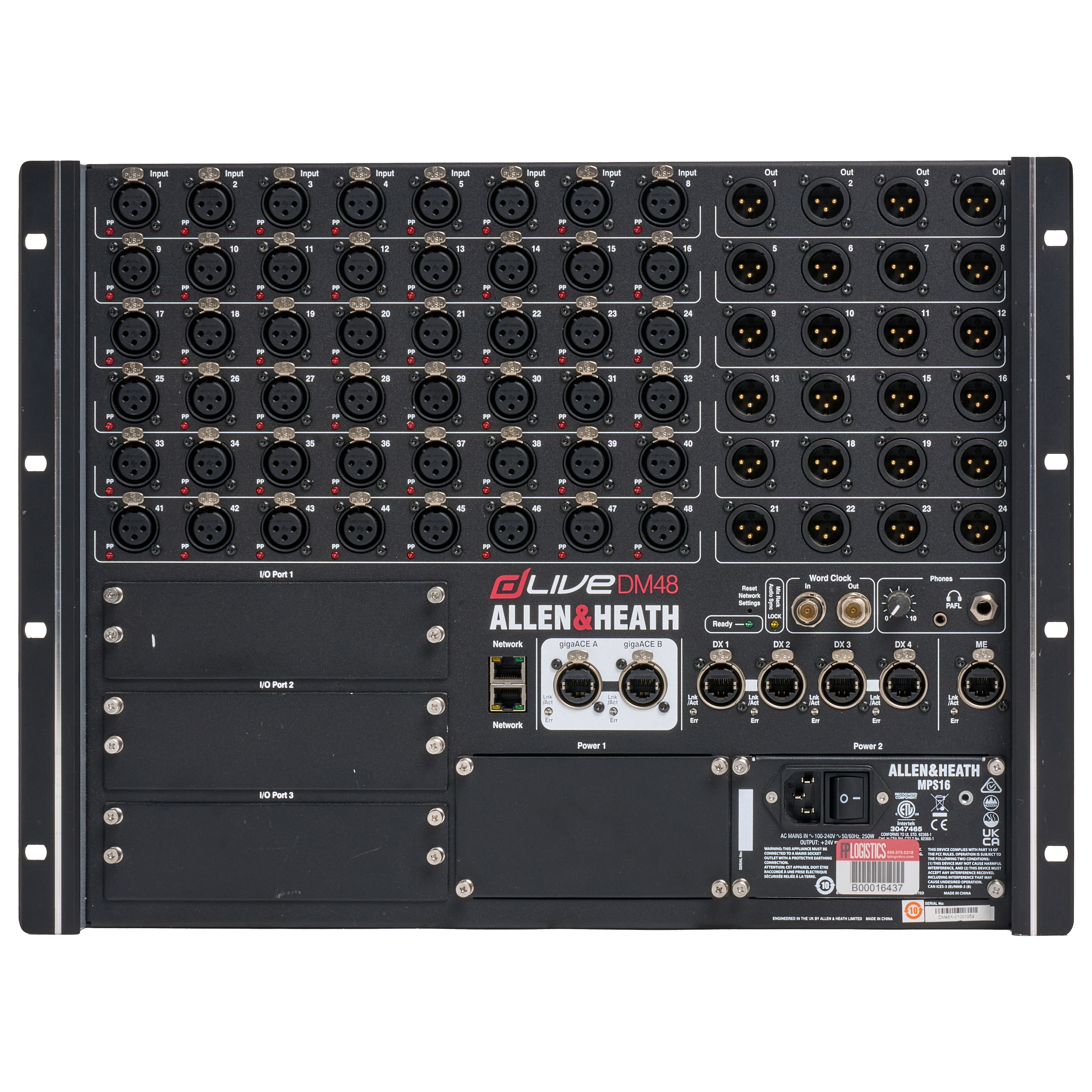 Allen & Heath dLive DM48 MixRack