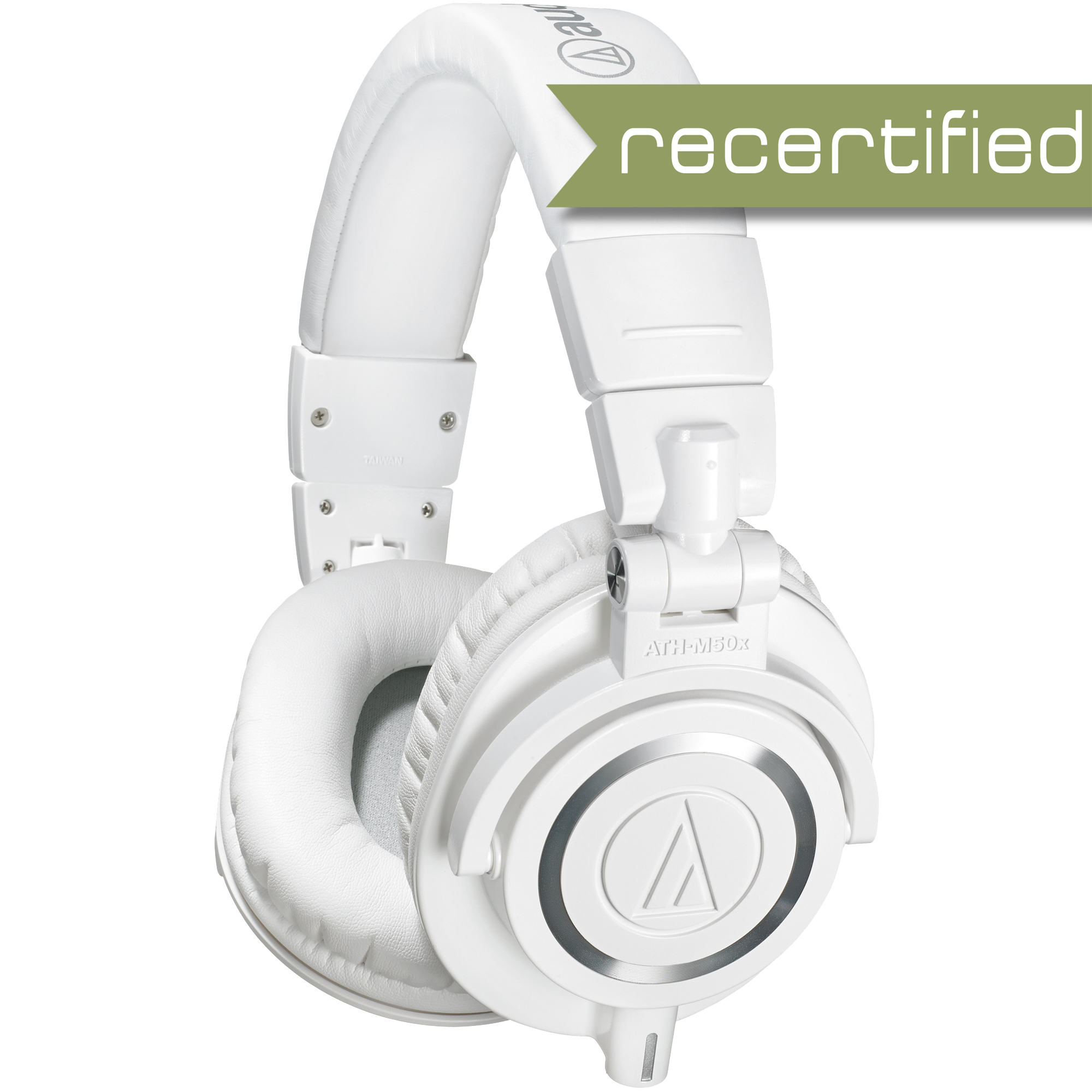 Audio-Technica ATH-M50xWH White Studio Headphones