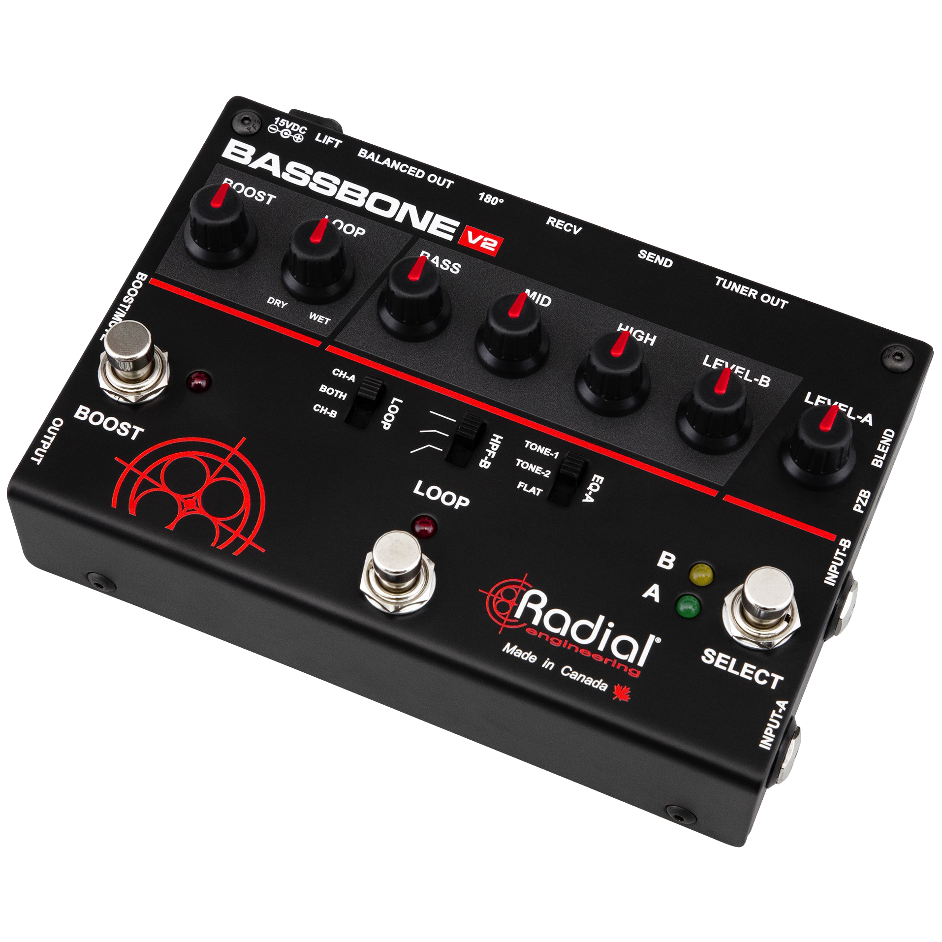 Radial Bassbone V2 Bass Preamp & Boost