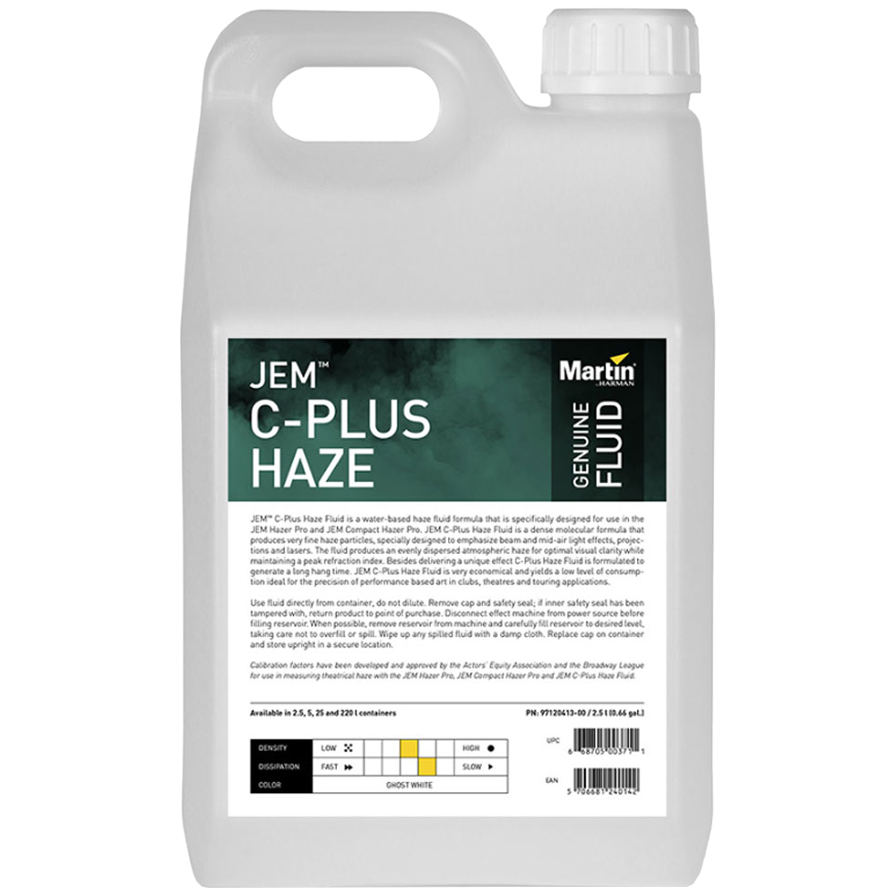 Martin JEM C-Plus Haze Fluid, 2.5L