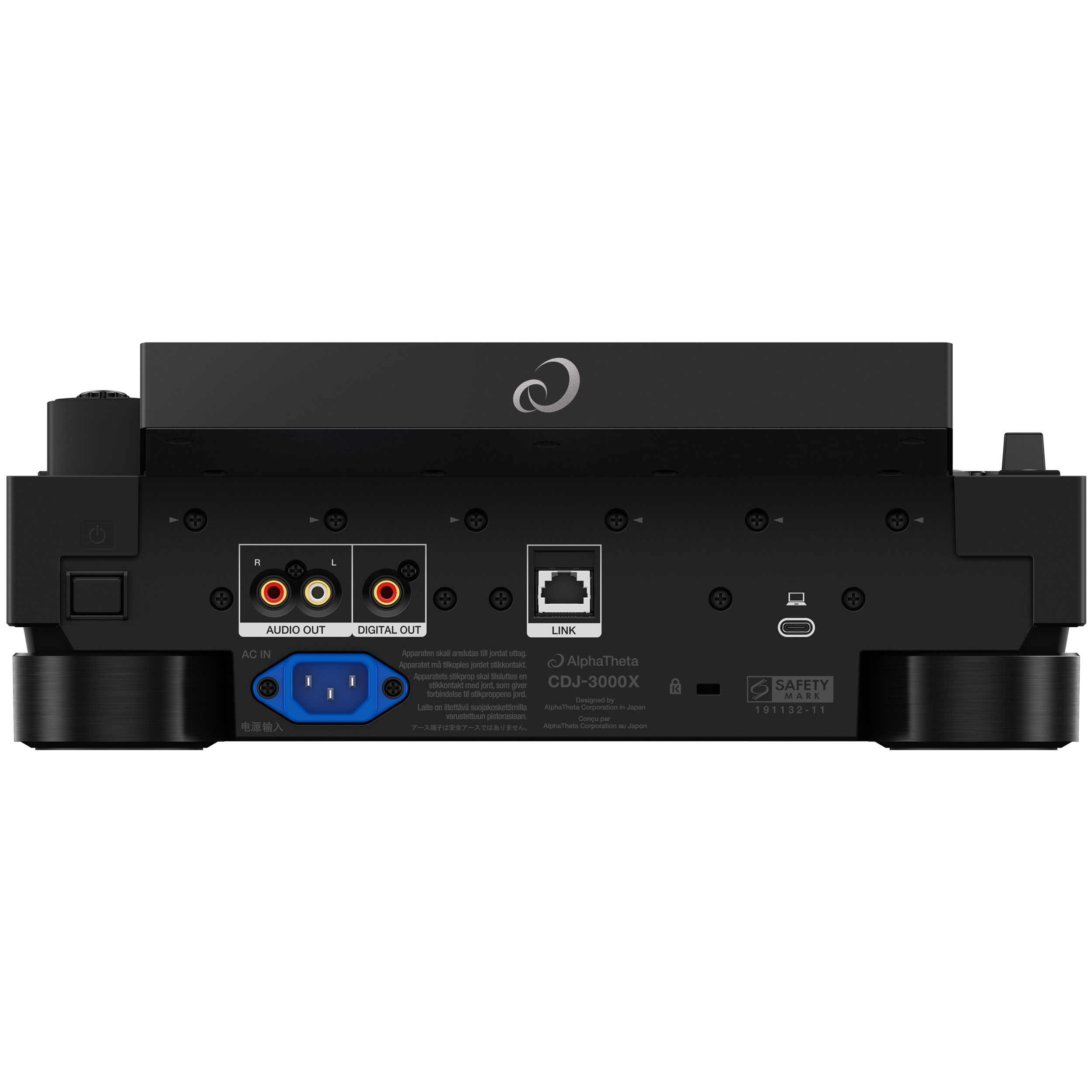 AlphaTheta CDJ-3000X Flagship DJ Player