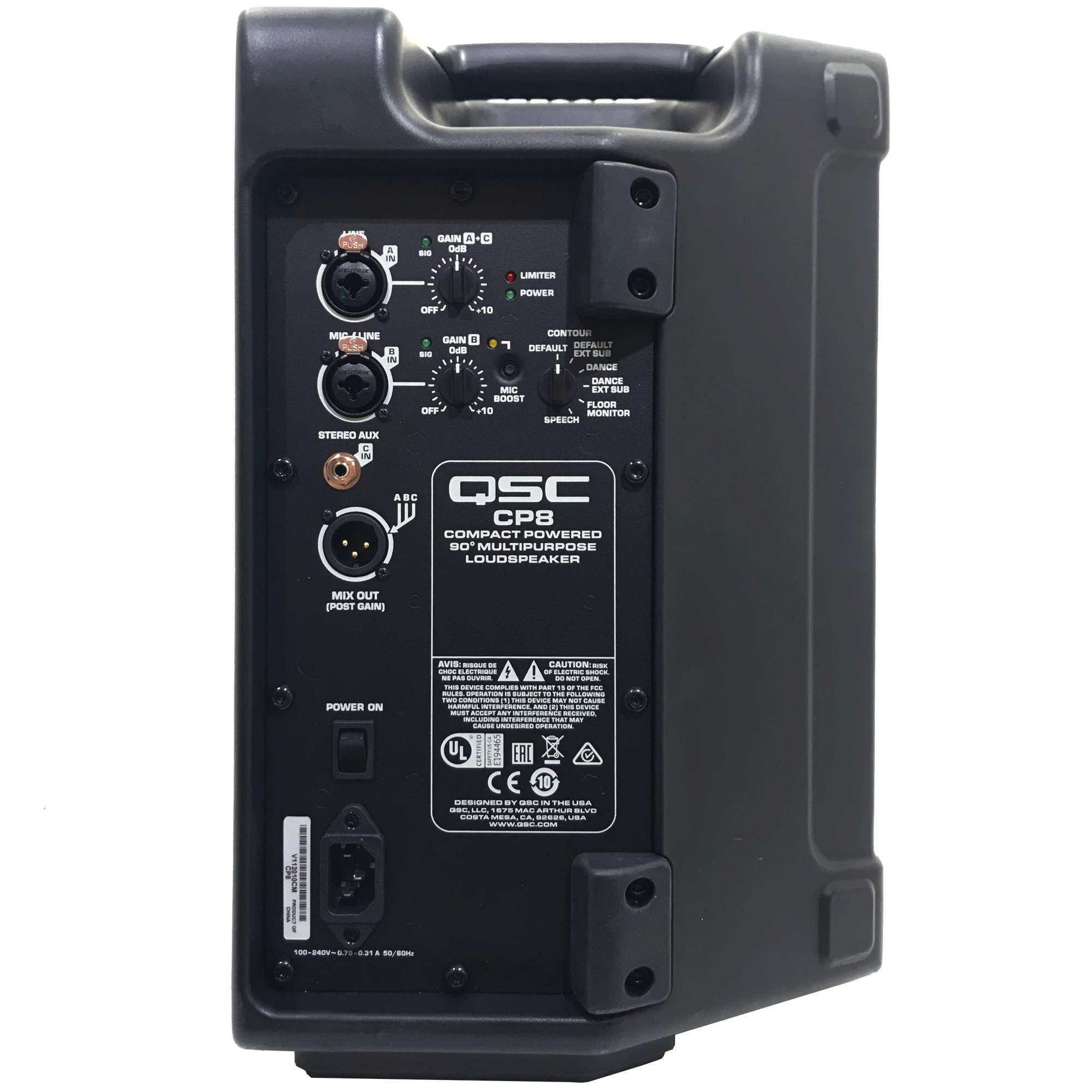 QSC CP8 Compact Active Loudspeaker