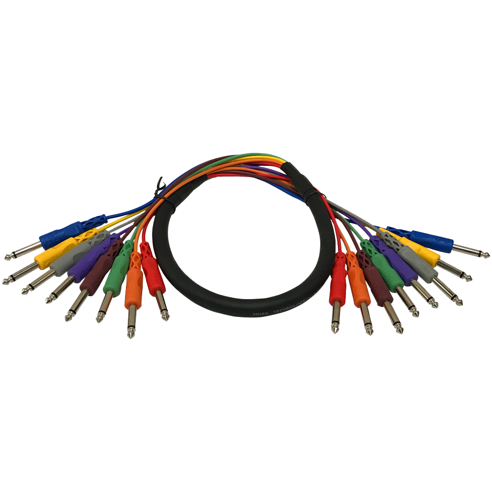 Hosa CPP-800 8-Channel 1/4 TS Snake