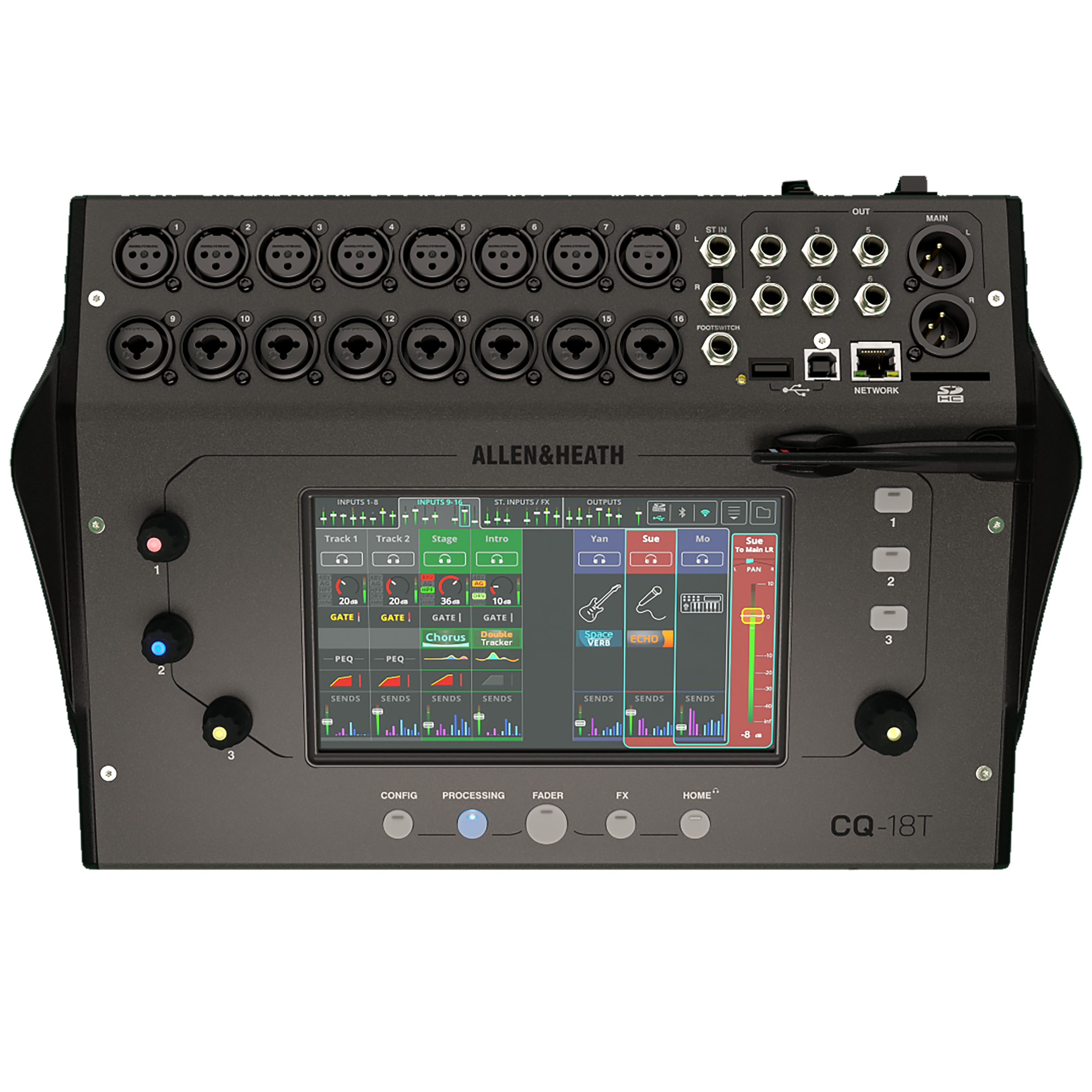 Allen & Heath CQ-18T Digital Mixer