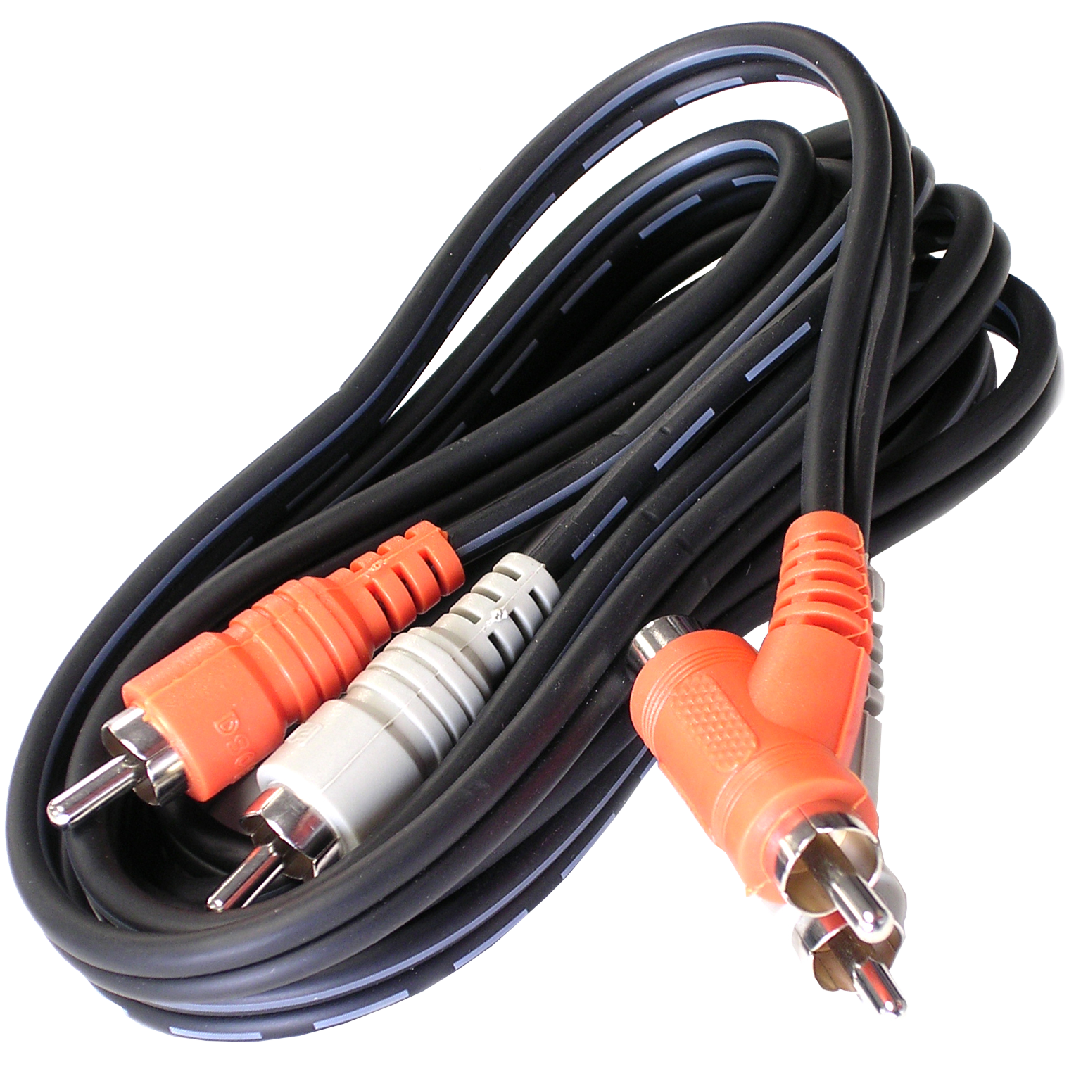 Hosa CRA-200PB Dual RCA to Piggyback RCA Cable