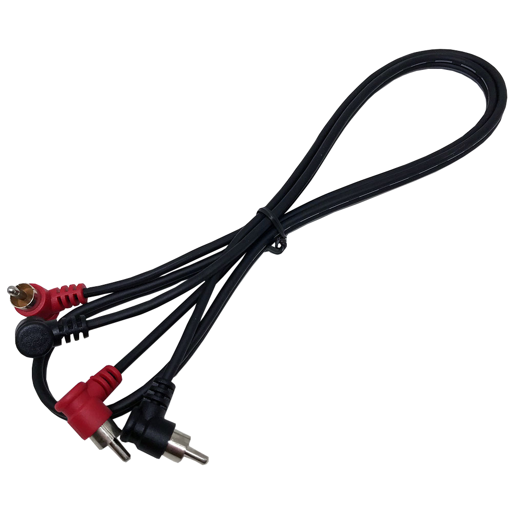 Hosa CRA-200RR Dual Right Angle RCA Cable