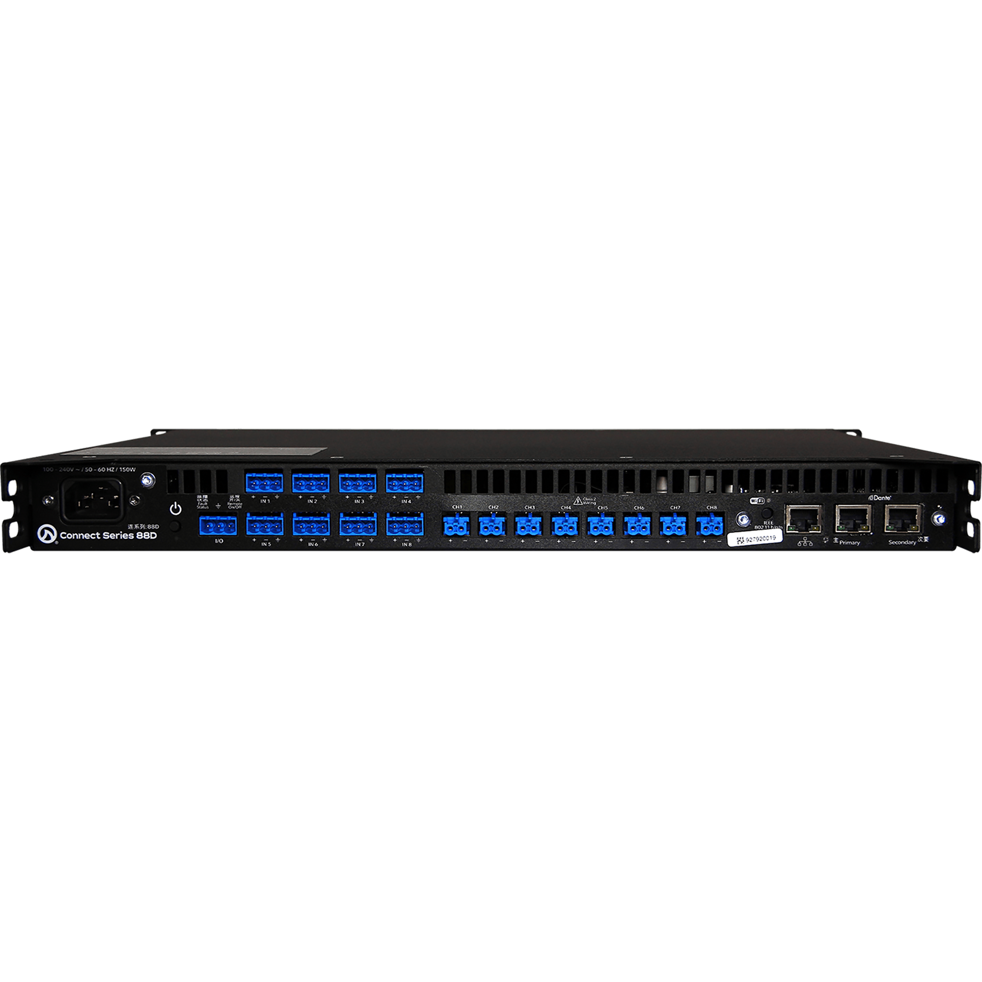 LEA 8 Channel Smart Amplifier with Dante – avBYFP