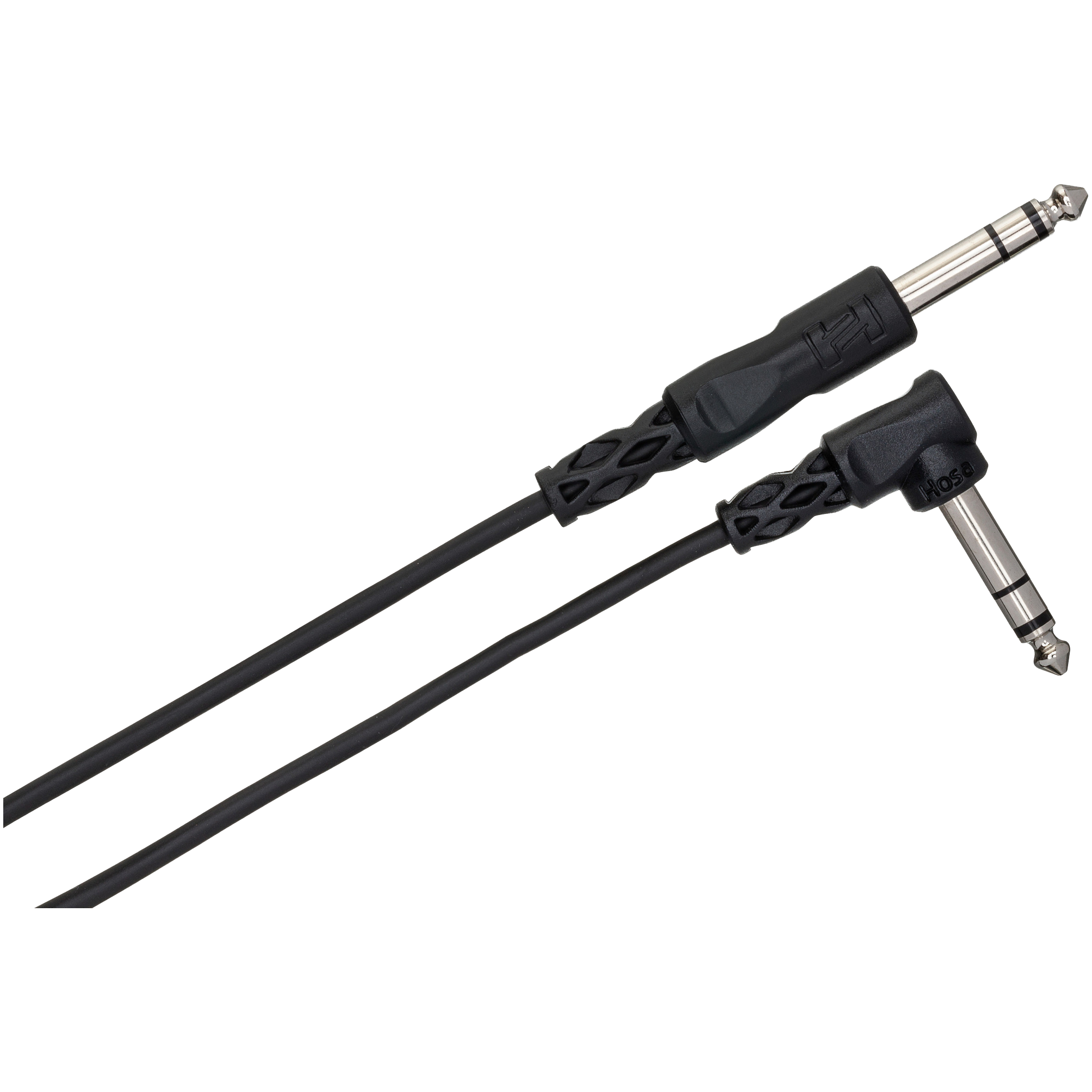 Hosa CSS-100R Straight to Right Angle 1/4 TRS Cable