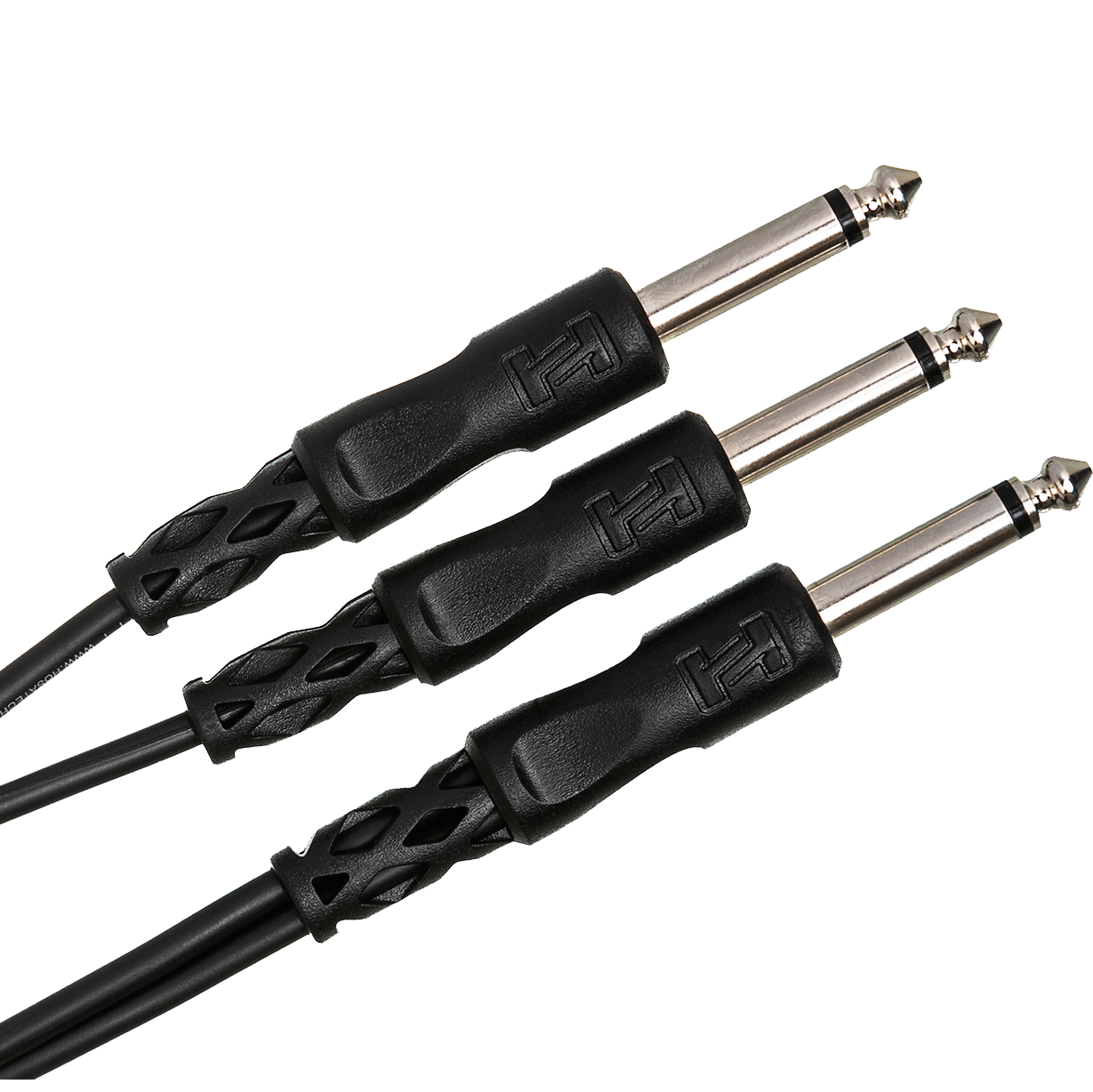 Hosa Y Cable 1/4 in TS to Dual 1/4 in TS