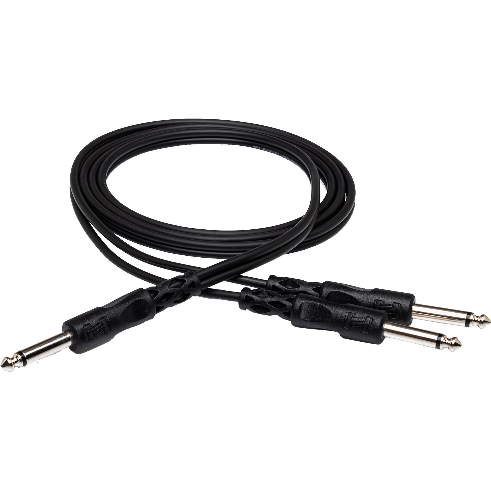 Hosa Y Cable 1/4 in TS to Dual 1/4 in TS