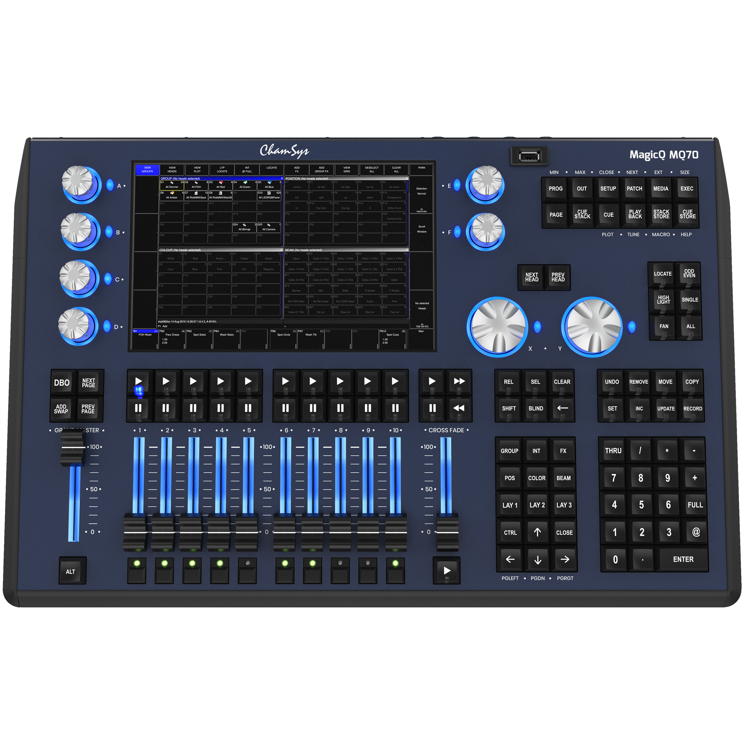 ChamSys MagicQ MQ70 Compact Console