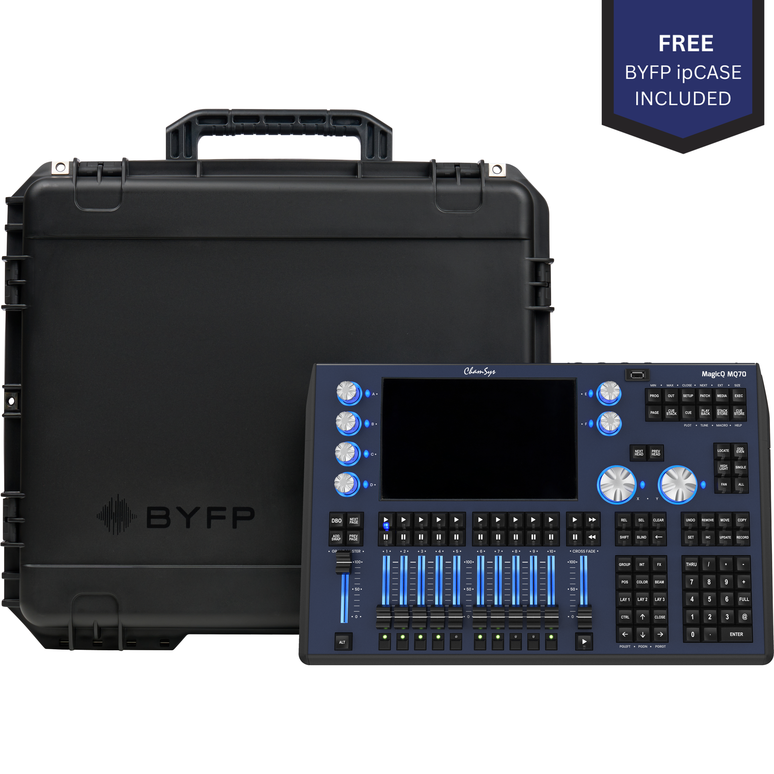 Chamsys MagicQ MQ70 tourPack with BYFP ipCase