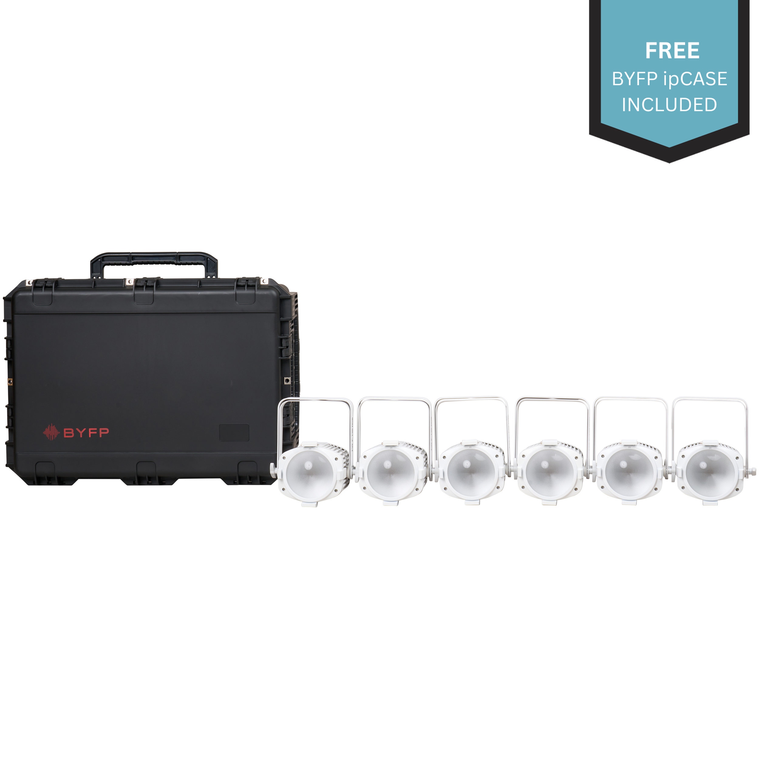 Chauvet DJ White EVE P-140VW 6-Piece tourPack