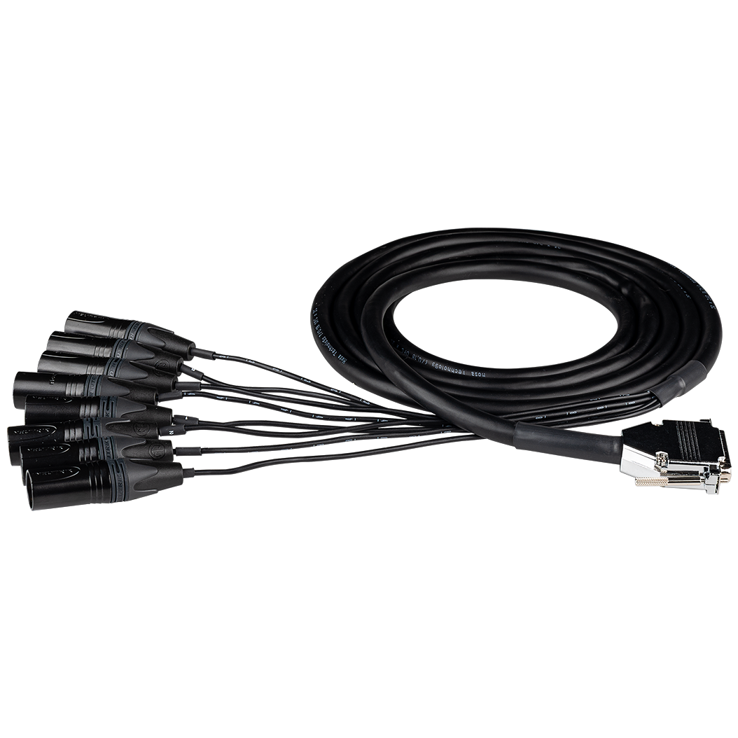 Hosa DBM-500 Professional DB25 to XLR Male Snake