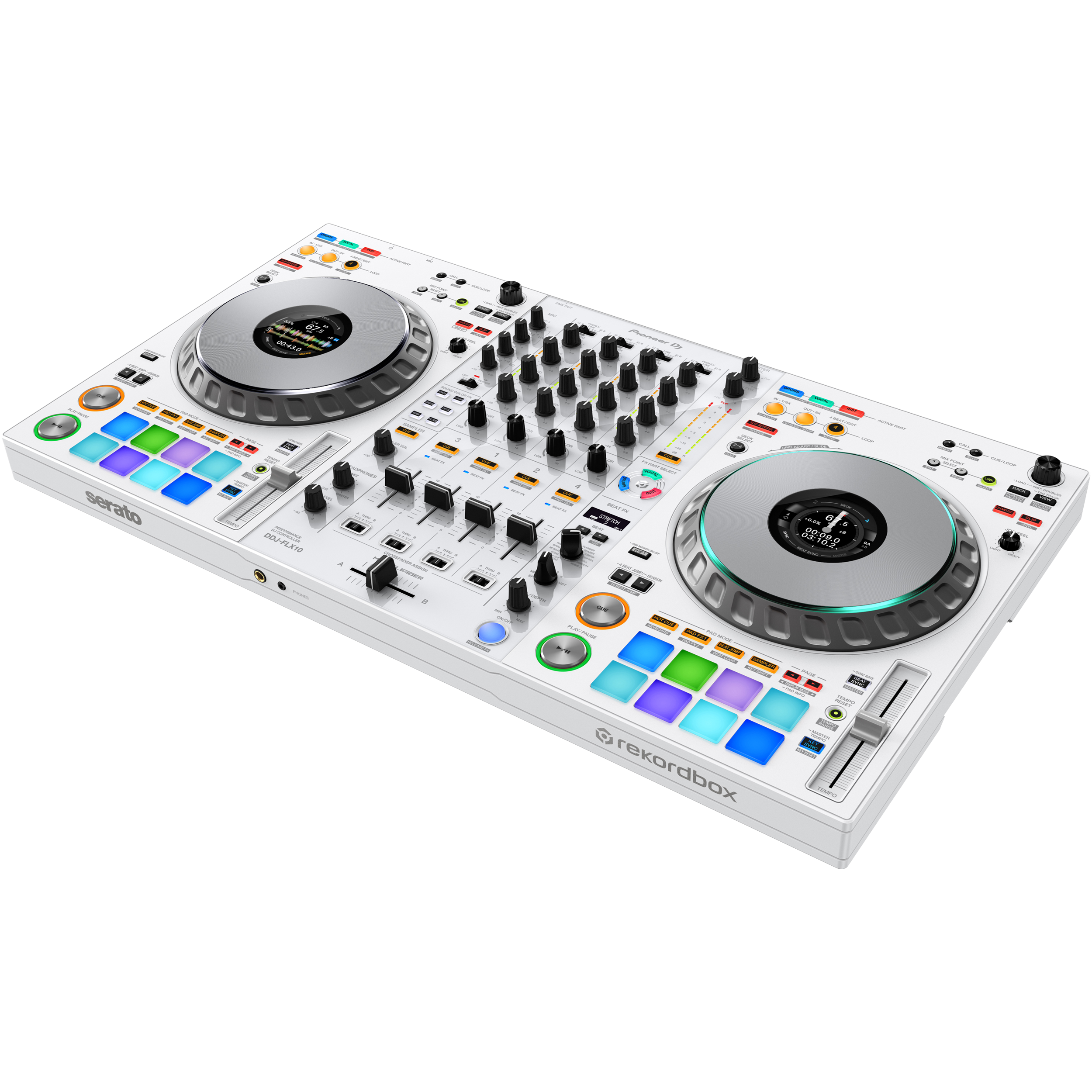 Pioneer DJ DDJ-FLX10 White Limited Edition Controller