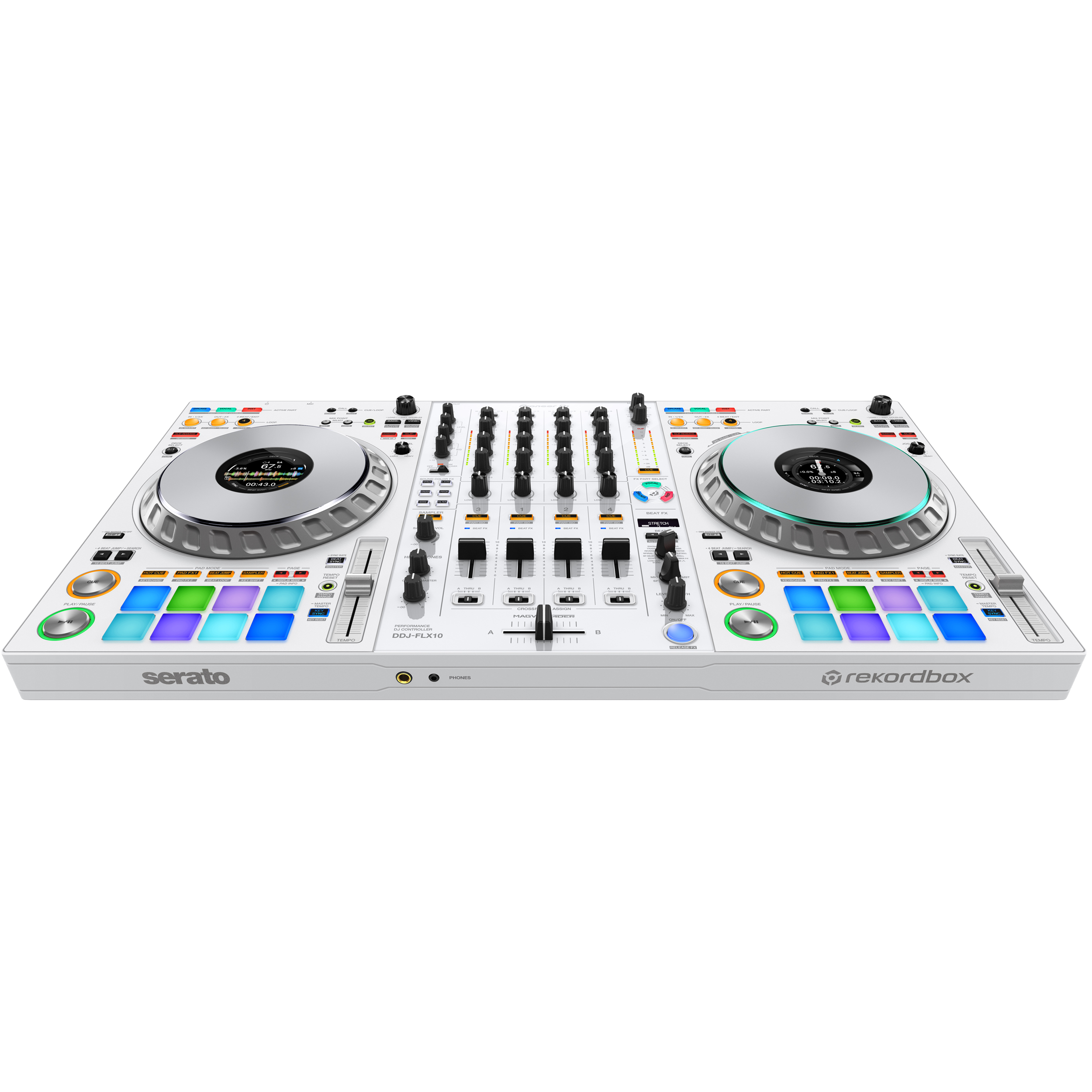 Pioneer DJ DDJ-FLX10 White Limited Edition Controller