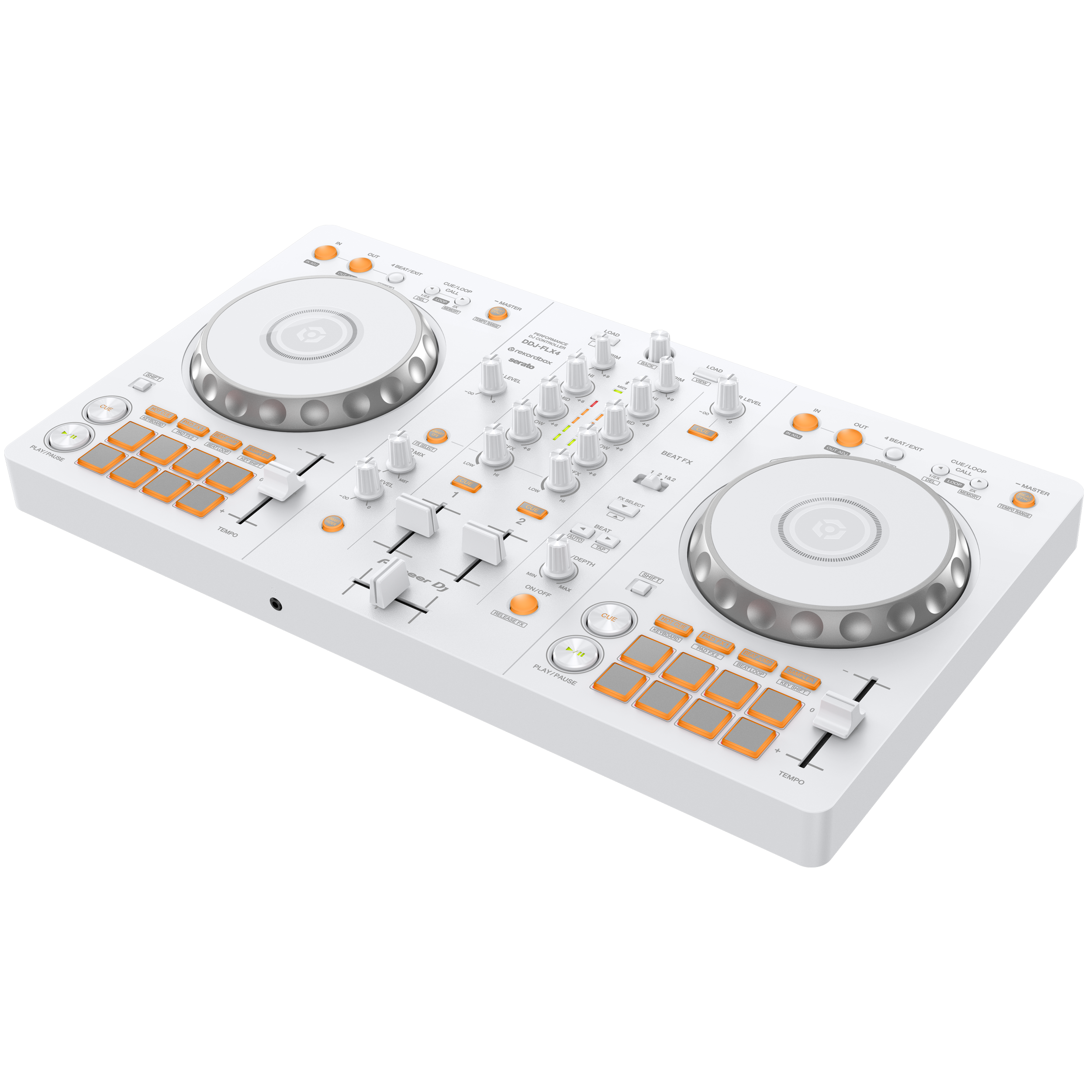 Pioneer DDJ-FLX4 White Limited Edition Controller