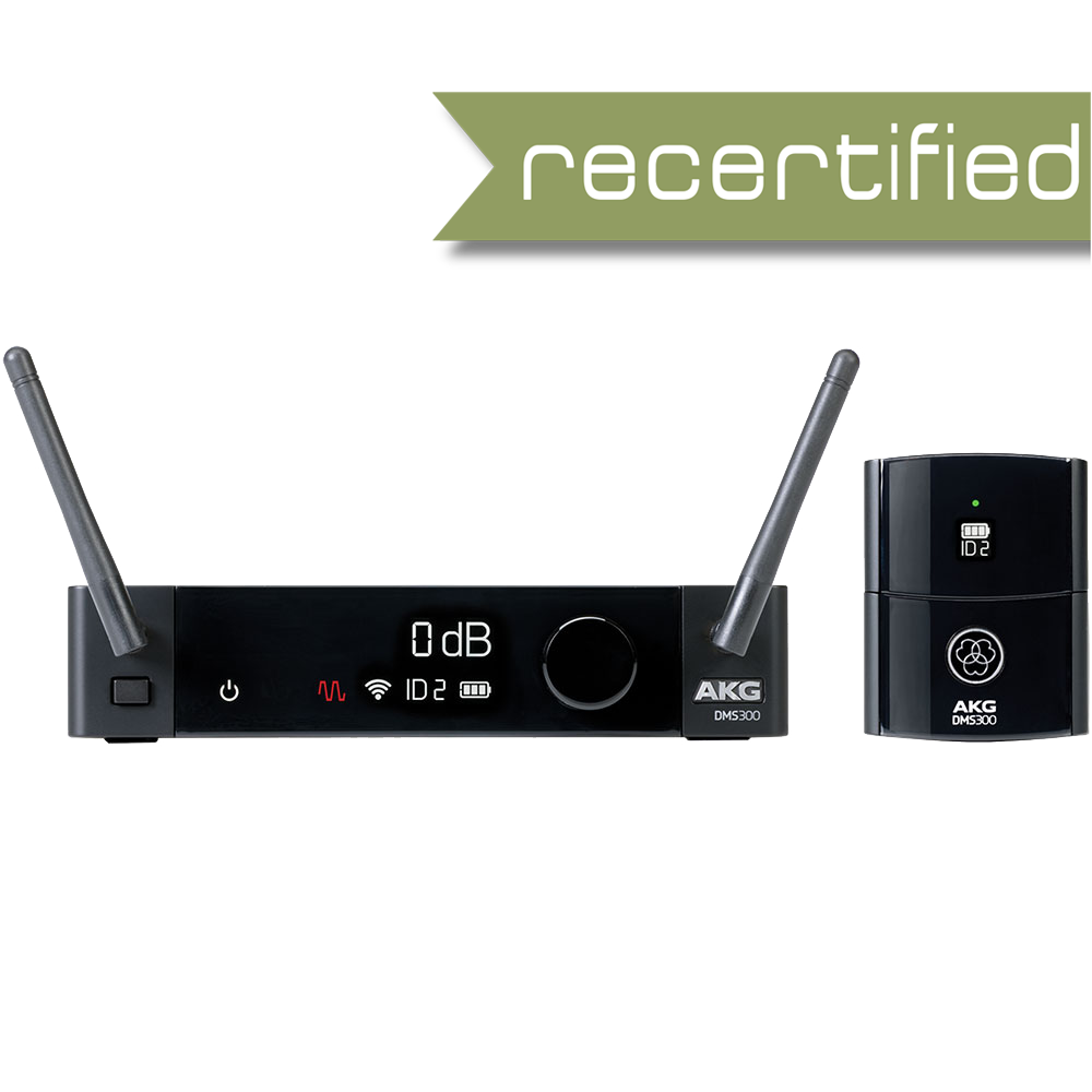 AKG DMS300 Instrument Wireless Microphone System