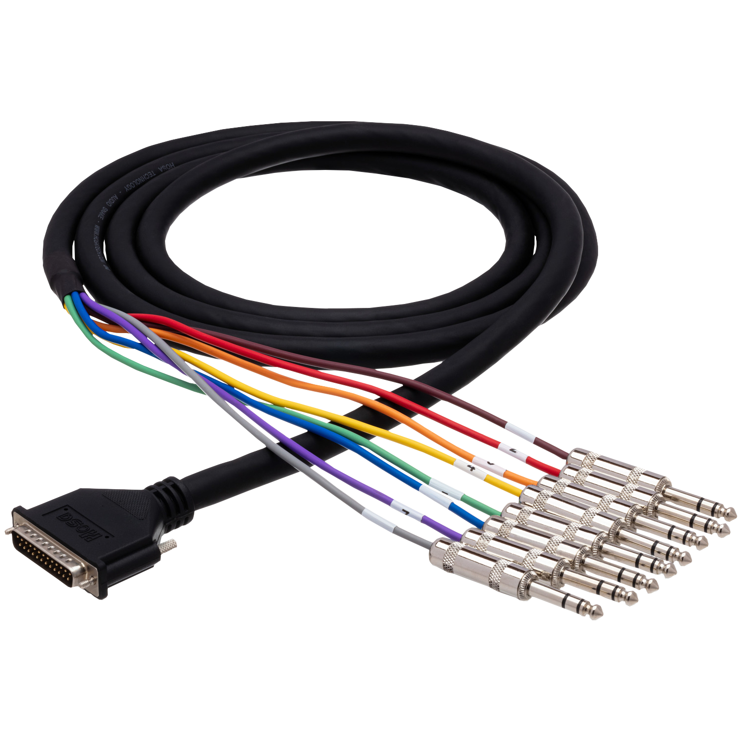 Hosa DTP-800 DB25 to 1/4 TRS Snake