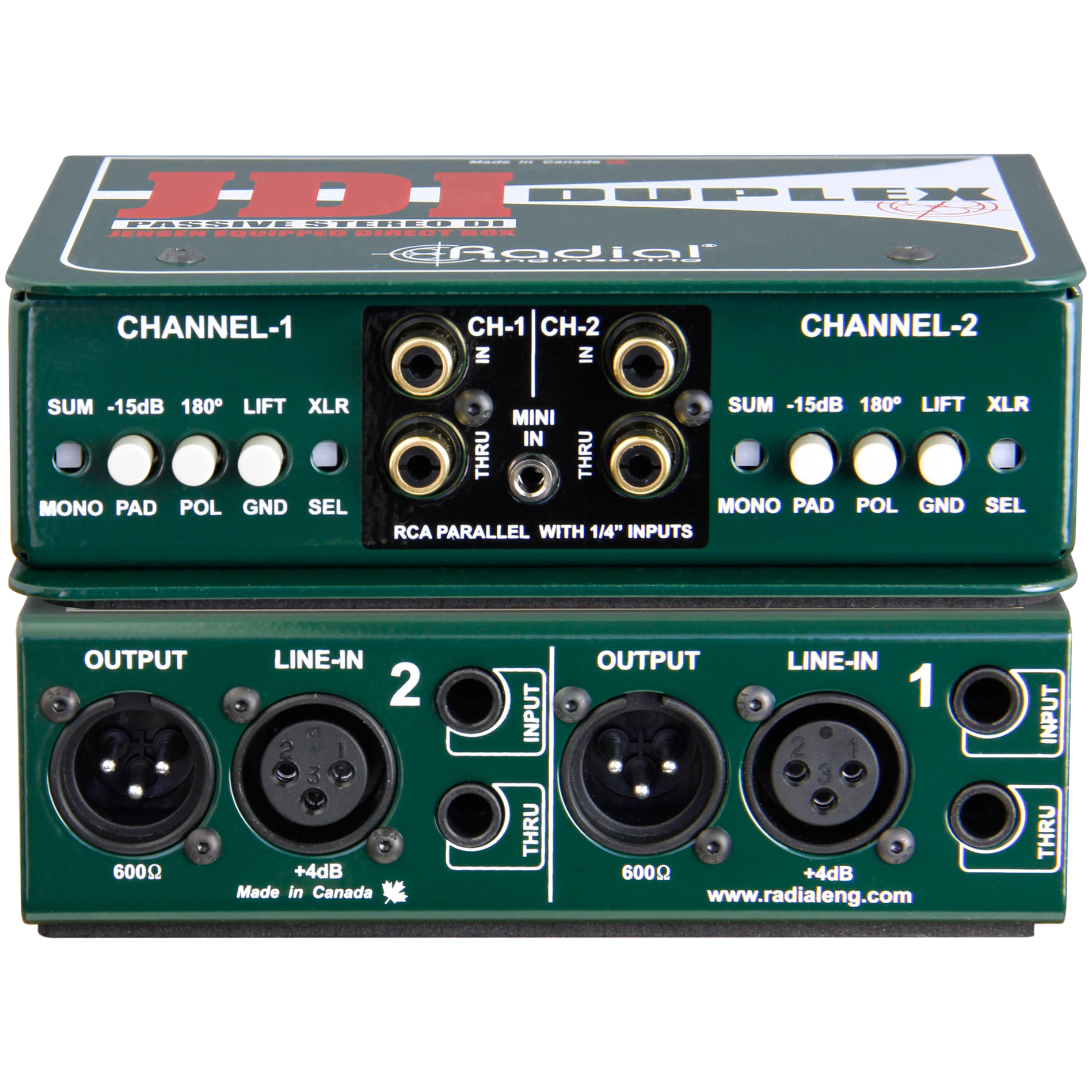 Radial Duplex Direct Box