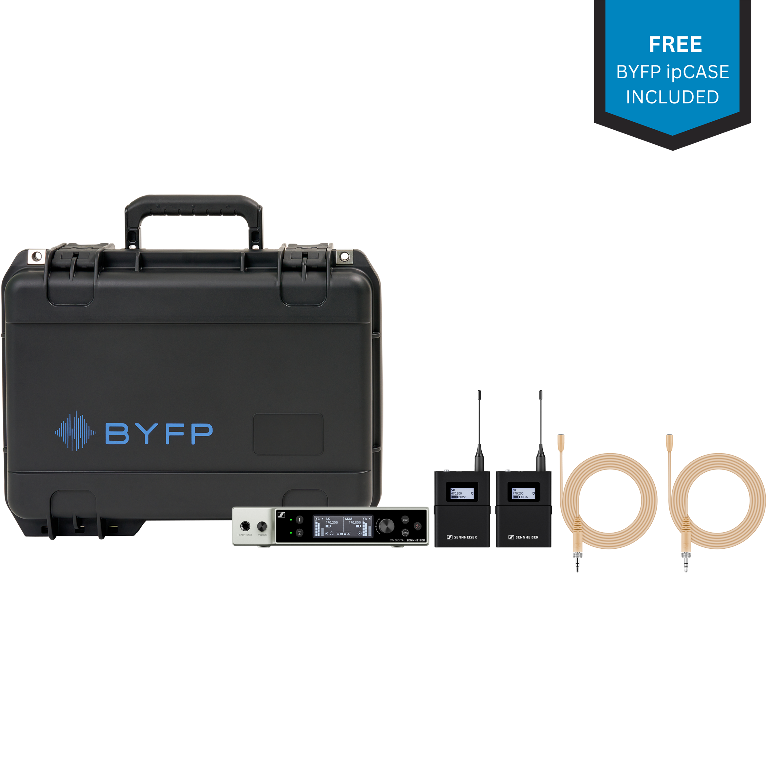 Sennheiser ew-DX Dual Lavalier Wireless Microphone System